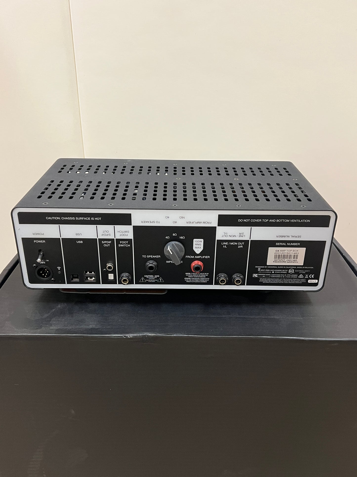 Universal Audio OX Amp Top Box (PRE-OWNED)