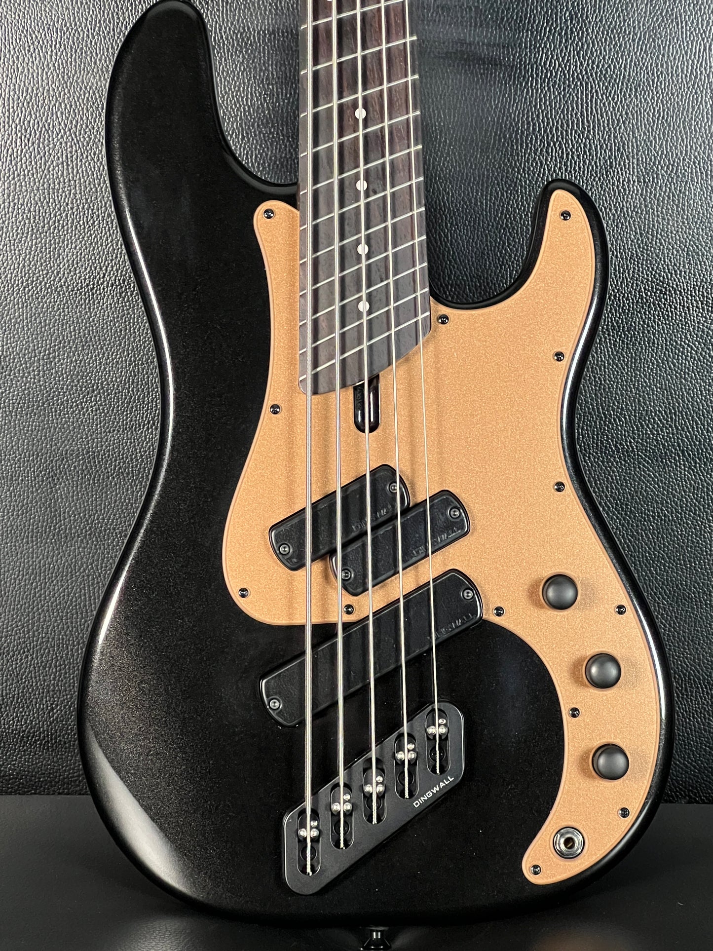Dingwall Guitars SP1 5-String Multi-Scale Bass Guitar - Gloss Black Metallic