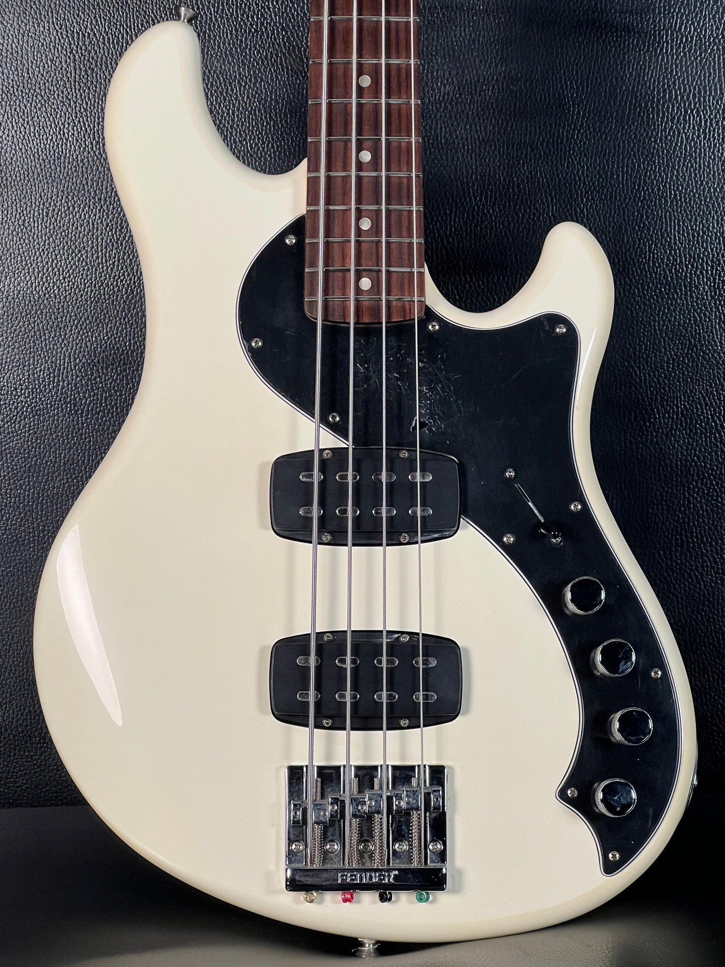 Fender Deluxe Active Dimension Bass 2016 Olympic White (PRE-OWNED)