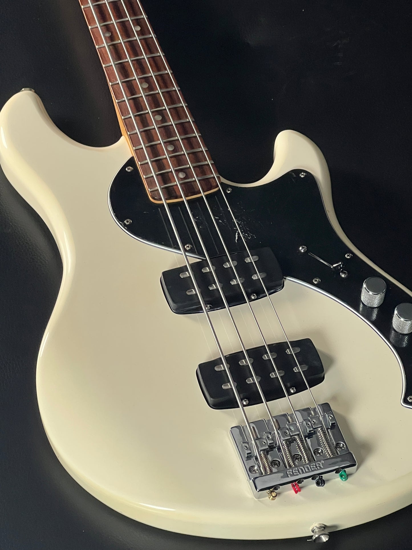 Fender Deluxe Active Dimension Bass 2016 Olympic White (PRE-OWNED)
