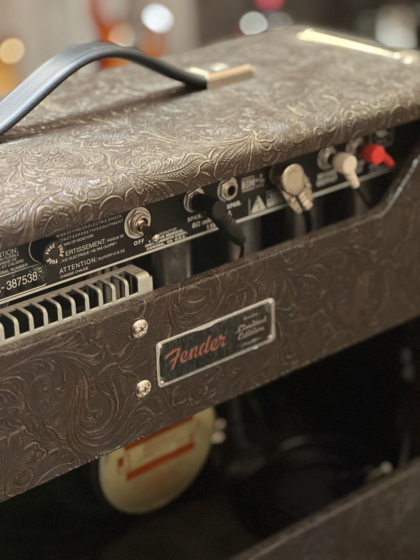 Fender Princeton Reverb Western Amplifier (PRE-OWNED)