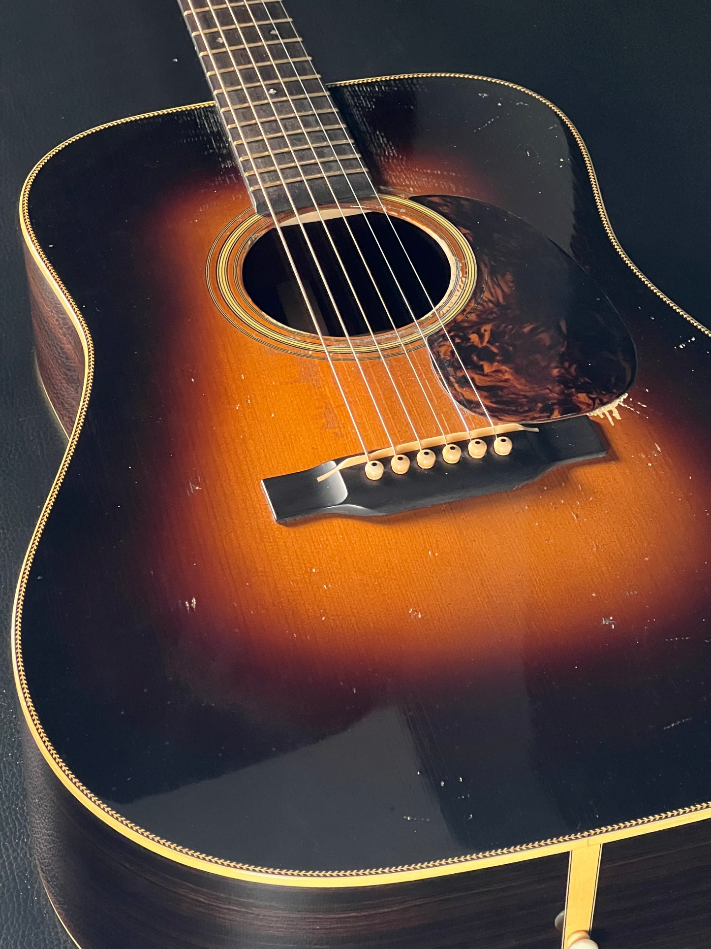 Pre-War Herringbone Old Growth Indian Rosewood / Adirondack  2023 (PRE-OWNED)