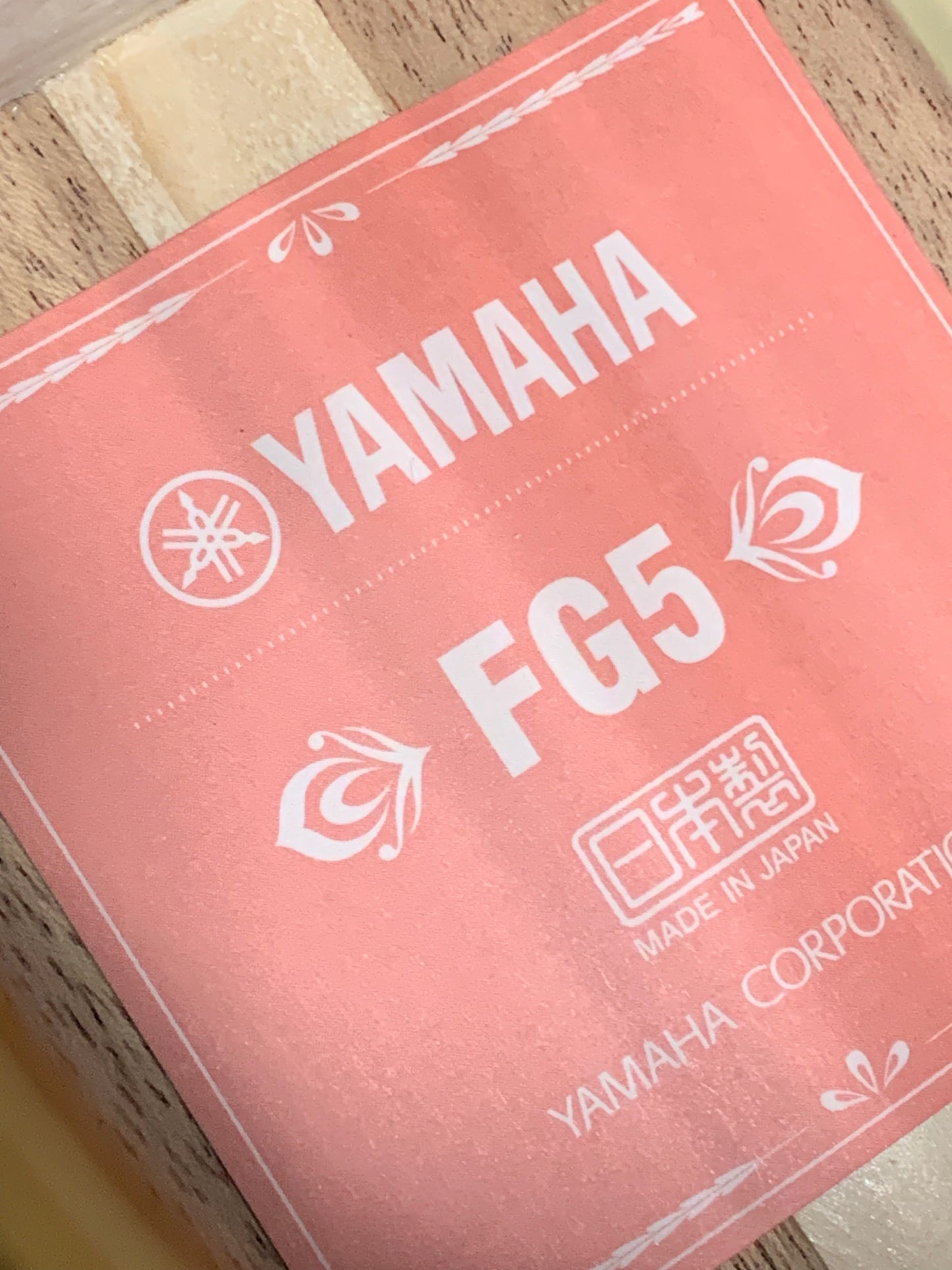 Yamaha FG5 #IK0465A (ON HOLD)