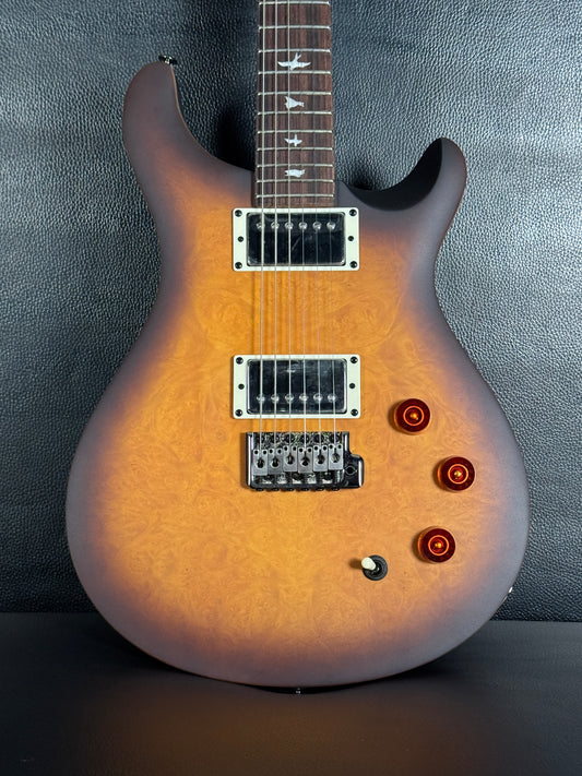 PRS SE DGT Laurel Burl Limited Edition - McCarty Tobacco Burst