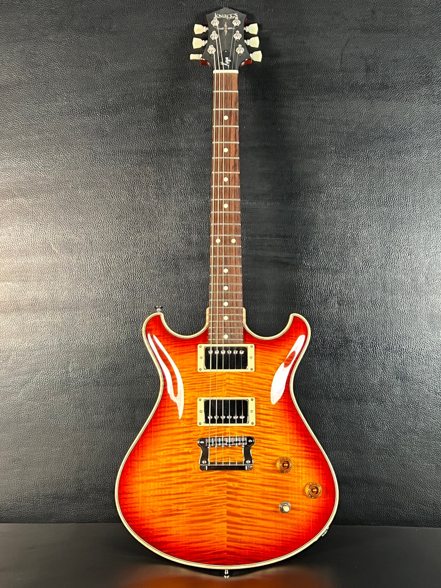 Knaggs Keya Dark Cherry Burst #378