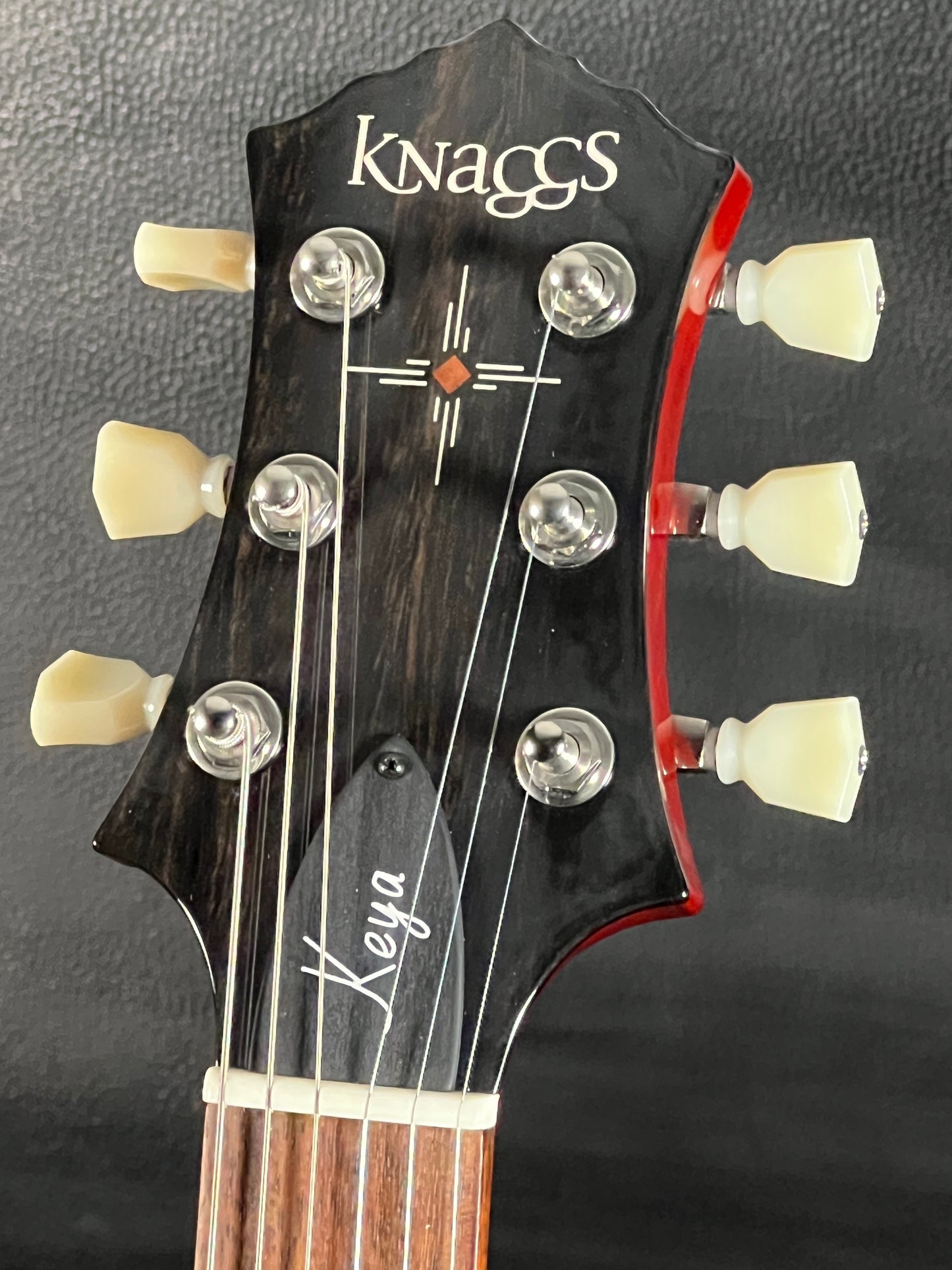 Knaggs Keya Dark Cherry Burst #378