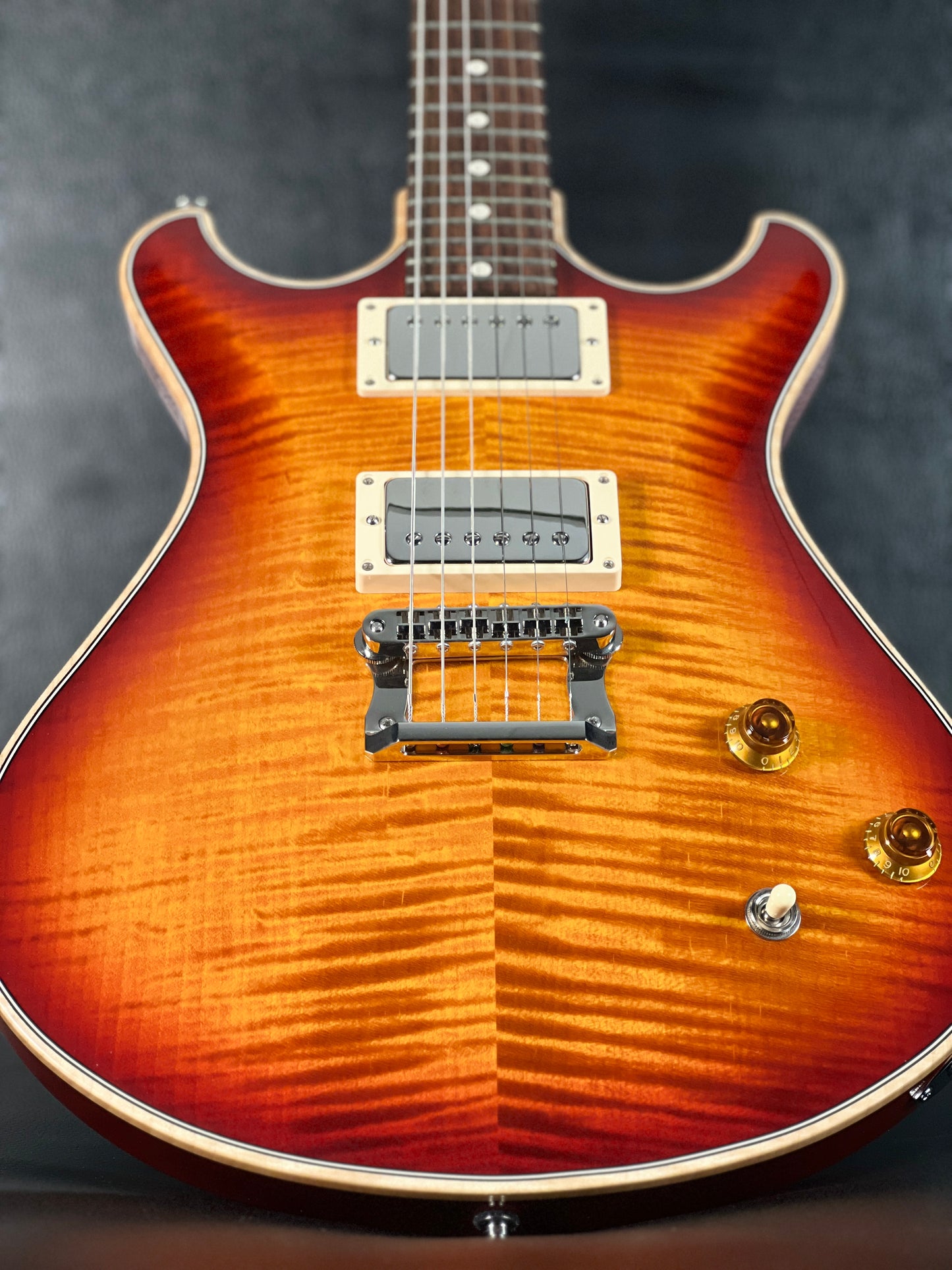 Knaggs Keya Dark Cherry Burst #378