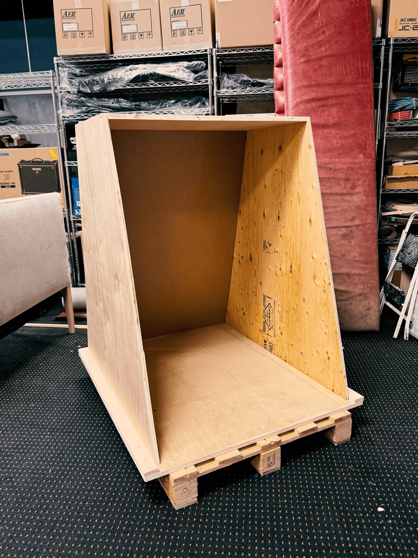 Custom Guitar Humidor & Rack