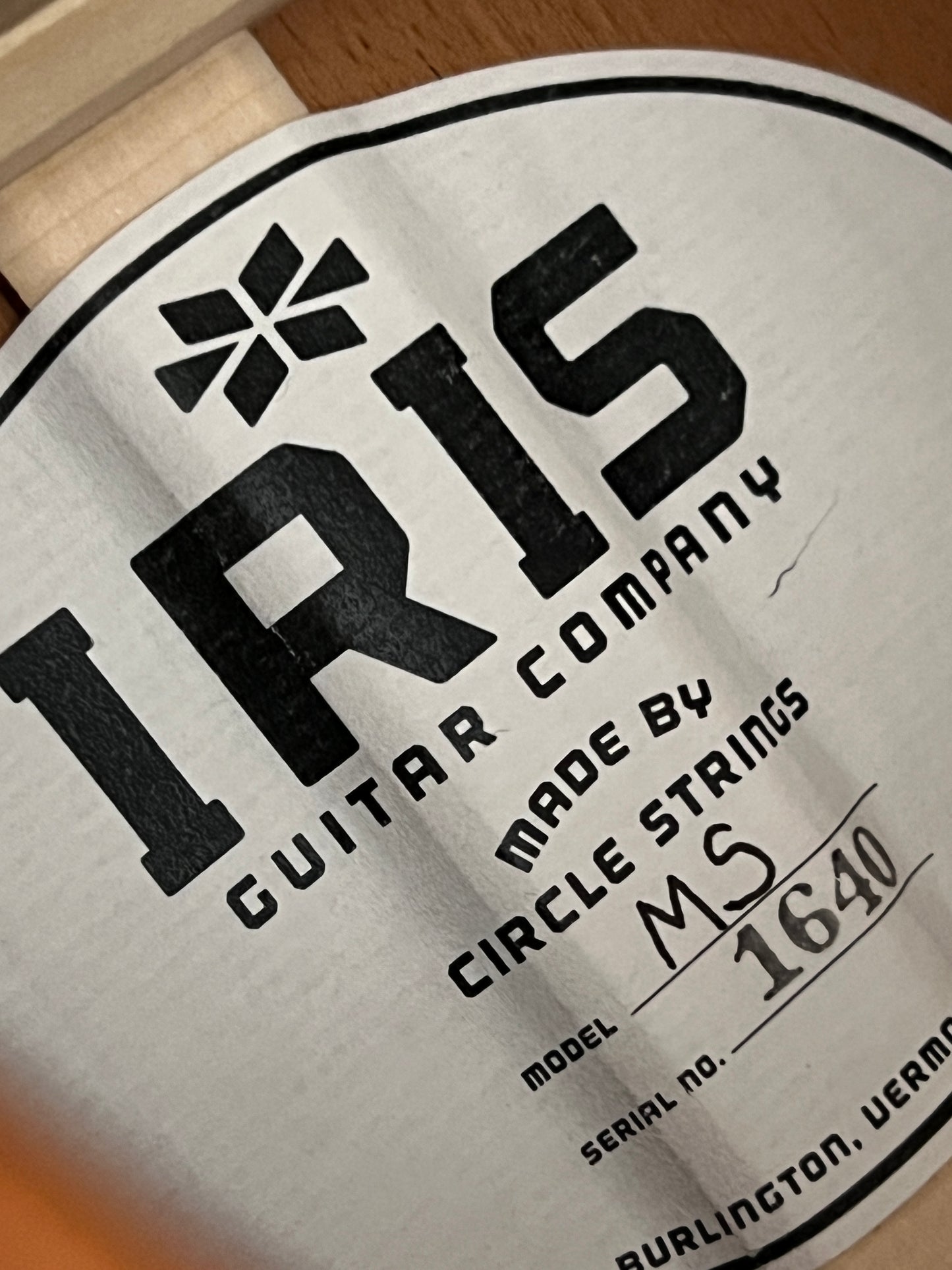 IRIS MS Iced Tea Burst #1640 (ON HOLD)