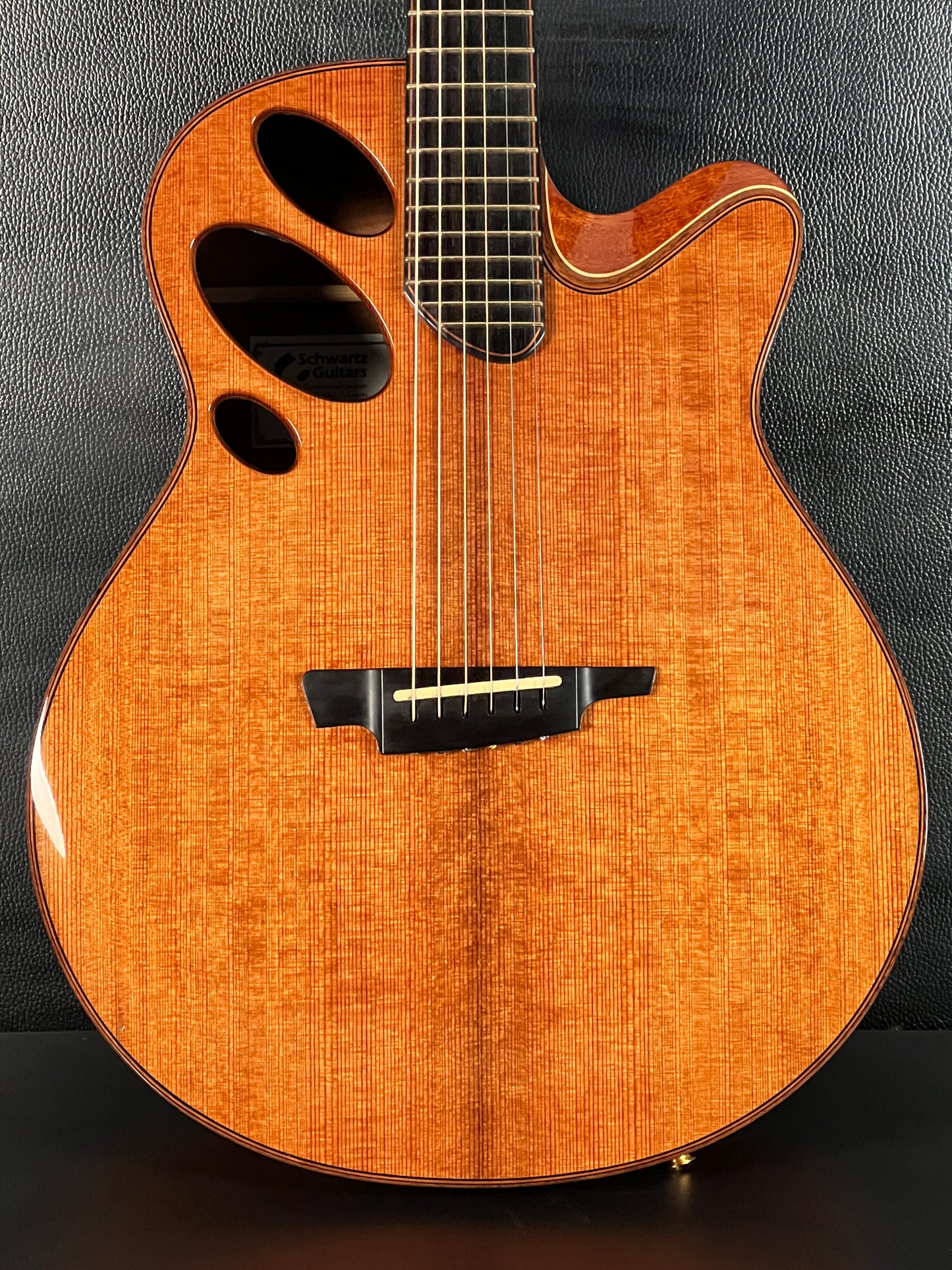 Sheldon Schwartz Oracle Redwood / Curly Mahogany (PRE-OWNED)