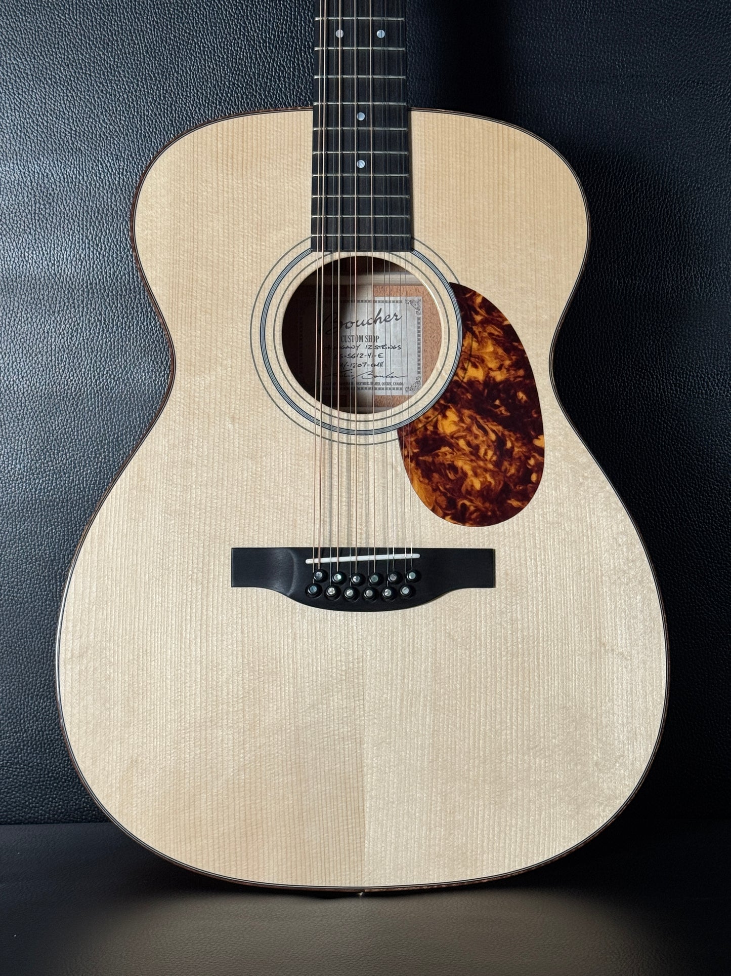 Boucher Custom Shop OM Hybrid Mahogany 12-string CSSG12 (PRE-OWNED)