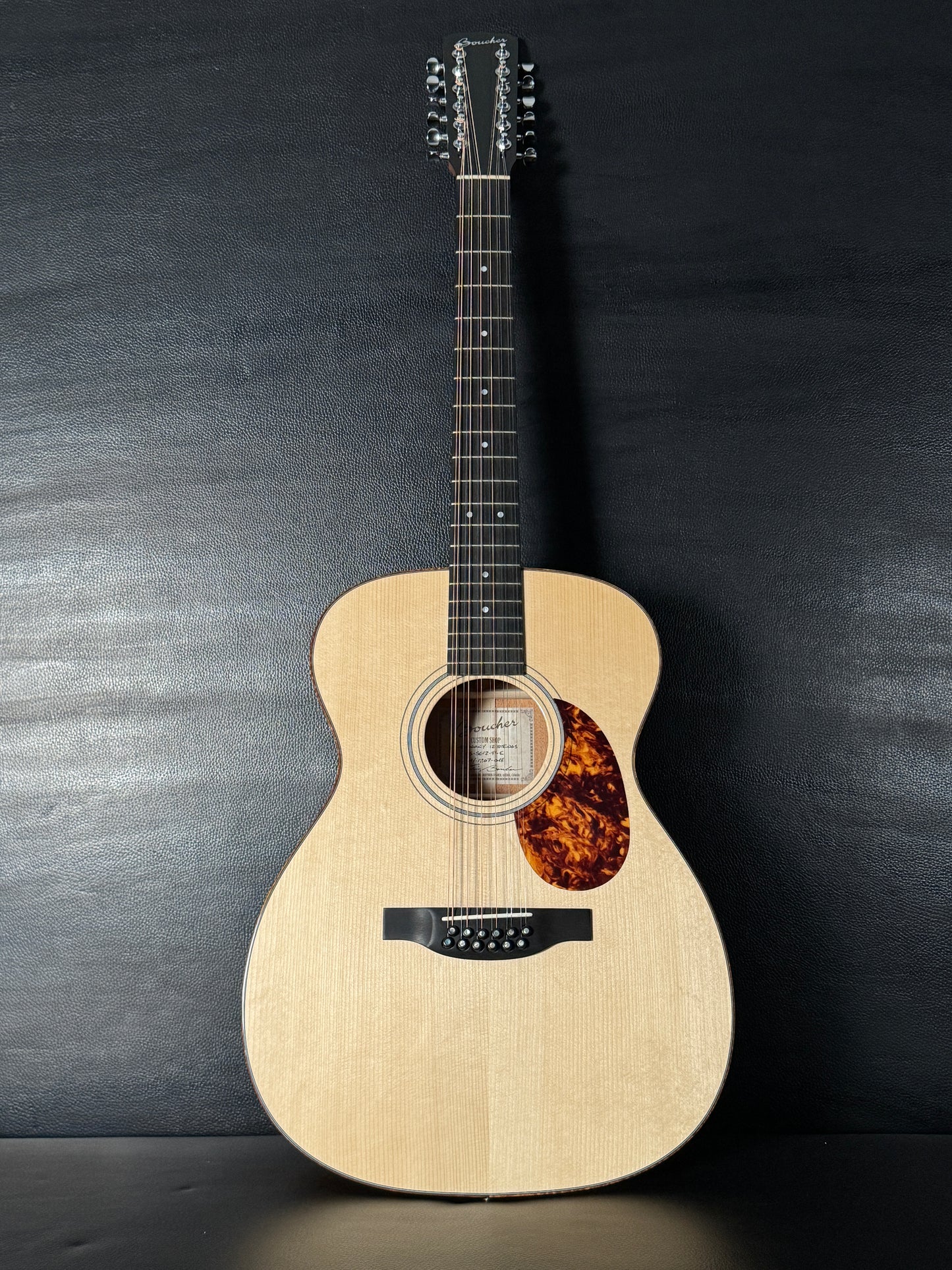 Boucher Custom Shop OM Hybrid Mahogany 12-string CSSG12 (PRE-OWNED)