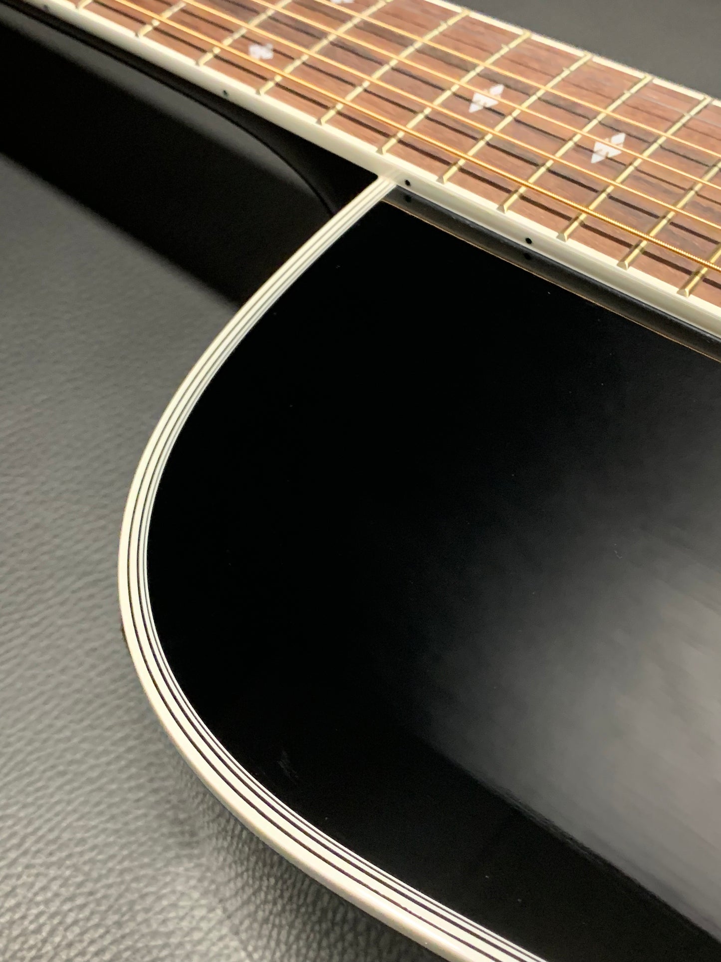 Takamine EF341SC Japan Black Acoustic-Electric Guitar