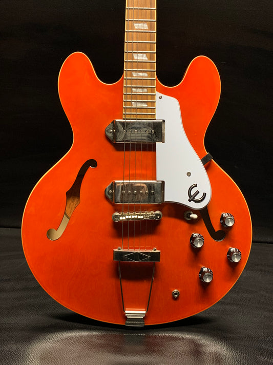 Epiphone Casino Limited Edition in Sunrise Orange (PRE-OWNED)