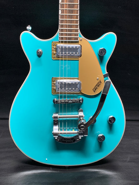 Gretsch G5232T Electromatic Double Jet FT With Bigsby Caicos Green