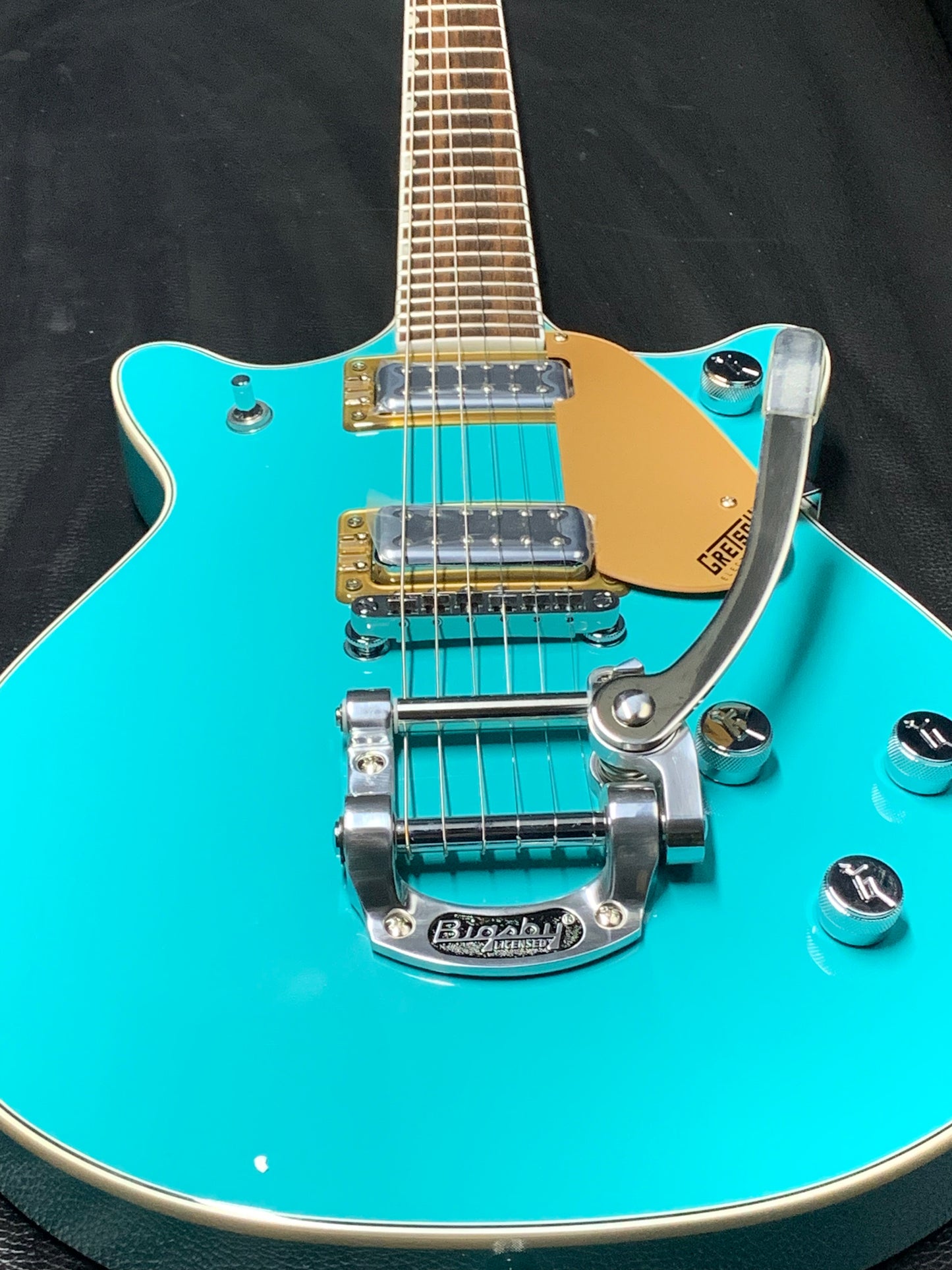 Gretsch G5232T Electromatic Double Jet FT With Bigsby Caicos Green