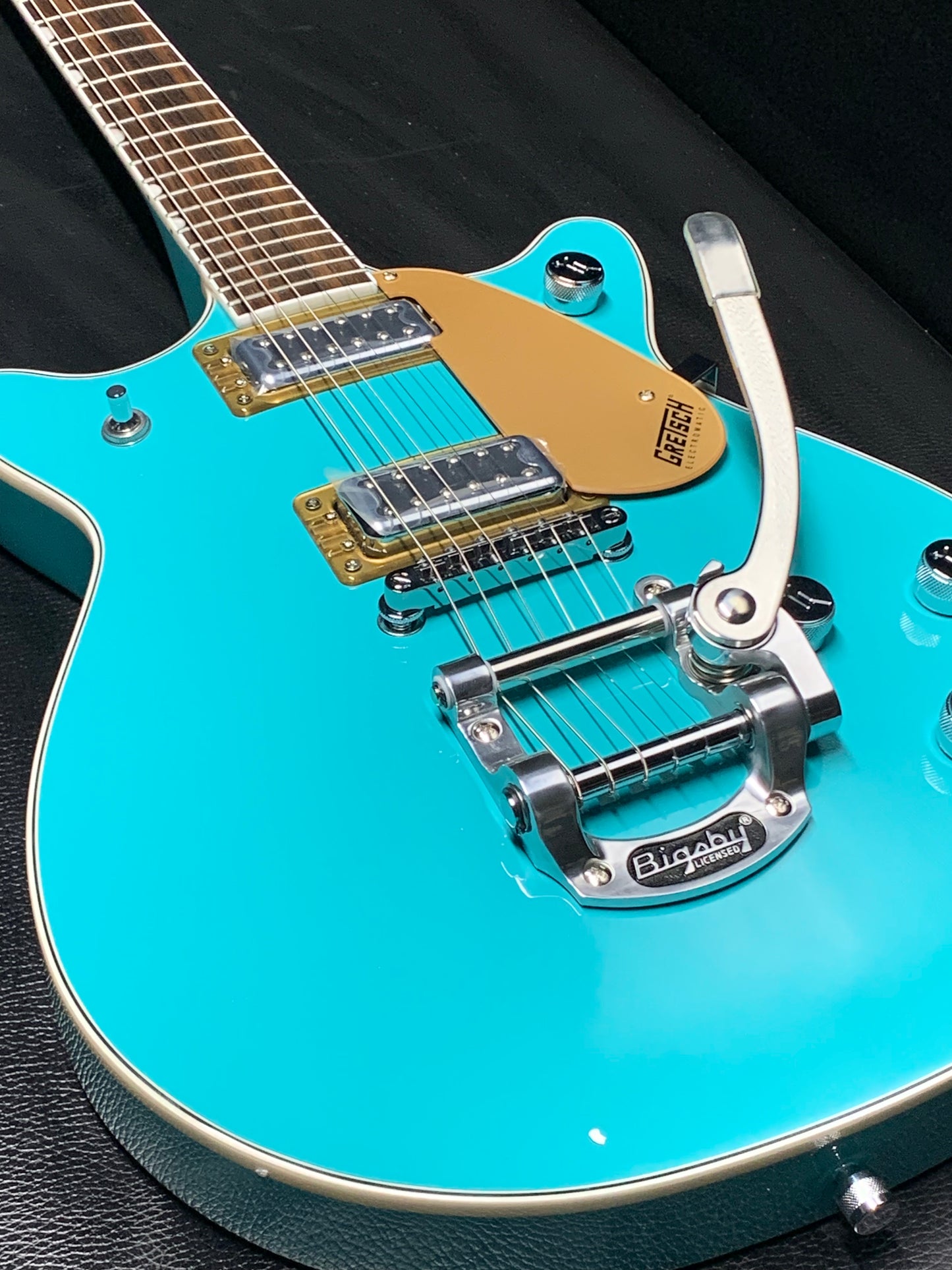 Gretsch G5232T Electromatic Double Jet FT With Bigsby Caicos Green