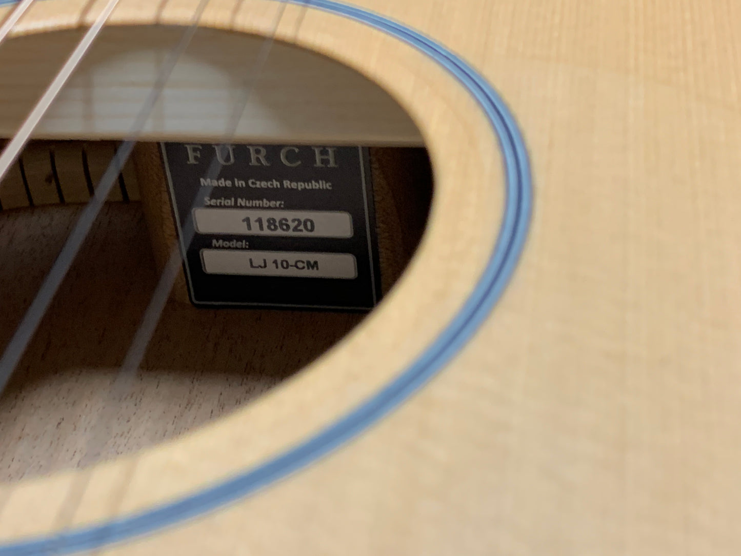 Furch Little Jane LJ10-CM Travel Guitar w/Pickup #118620