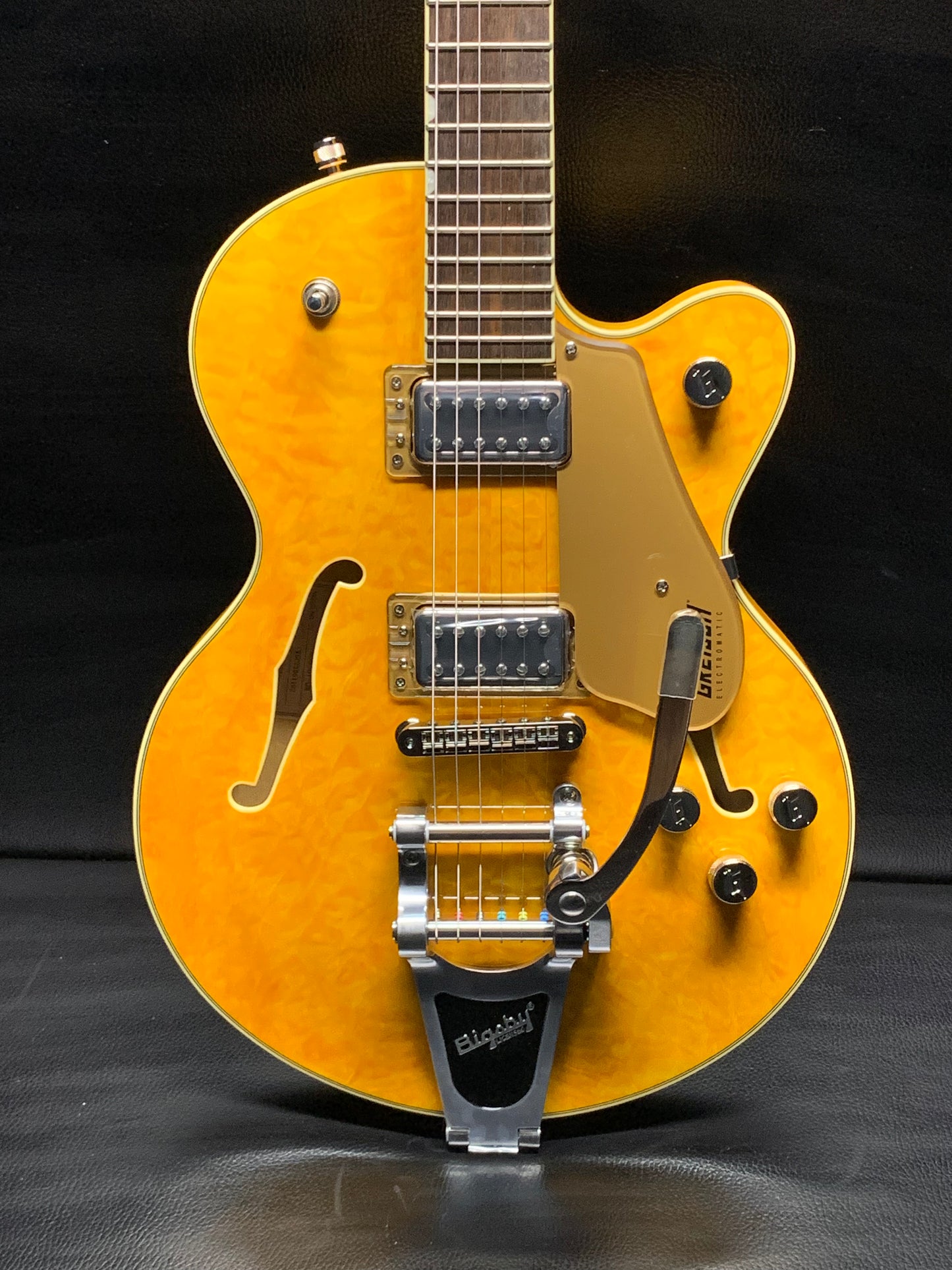 Gretsch G5655T-QM Electromatic Center Block Jr. Single-Cut Quilted Maple with Bigsby, Speyside