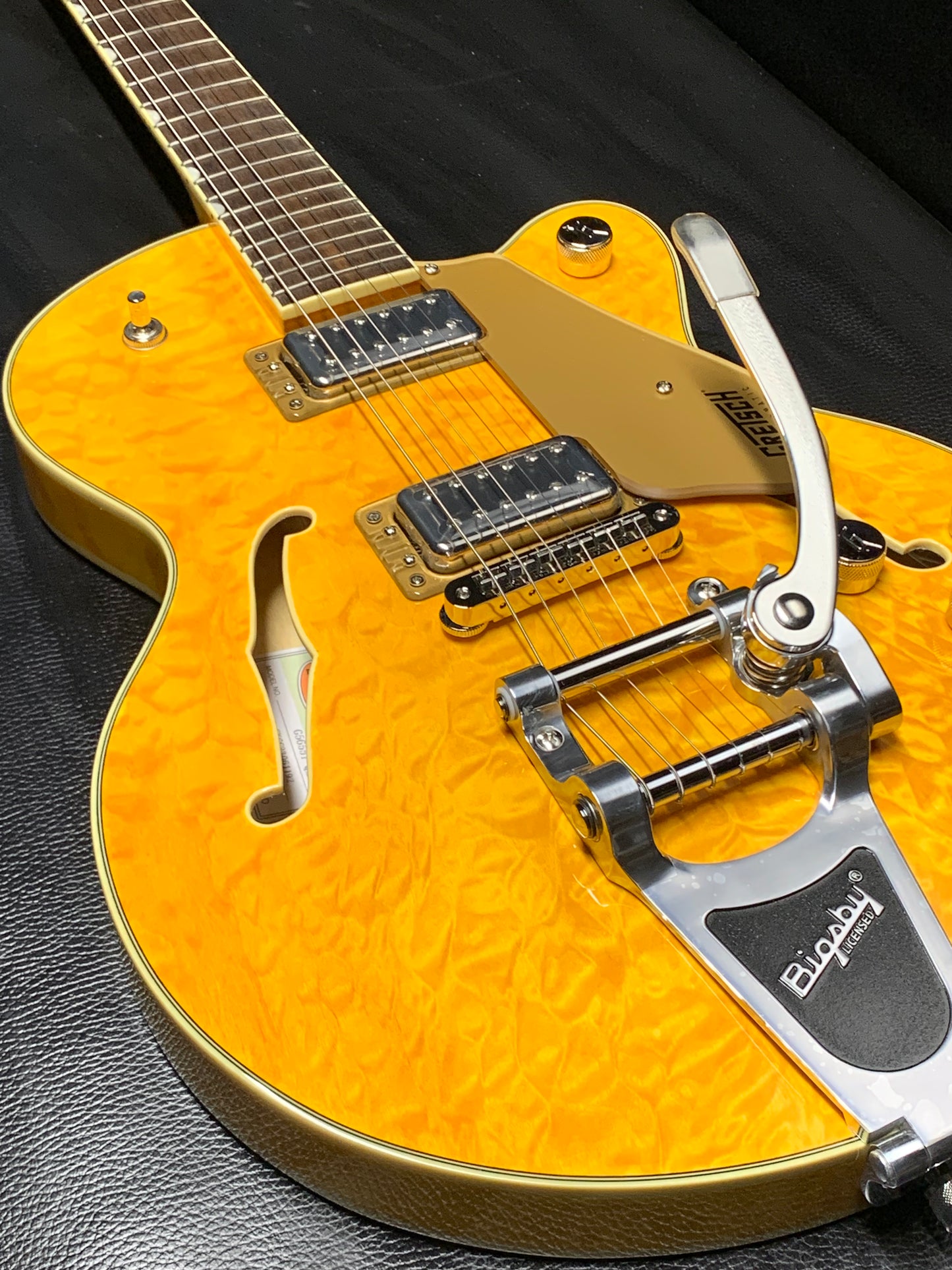 Gretsch G5655T-QM Electromatic Center Block Jr. Single-Cut Quilted Maple with Bigsby, Speyside