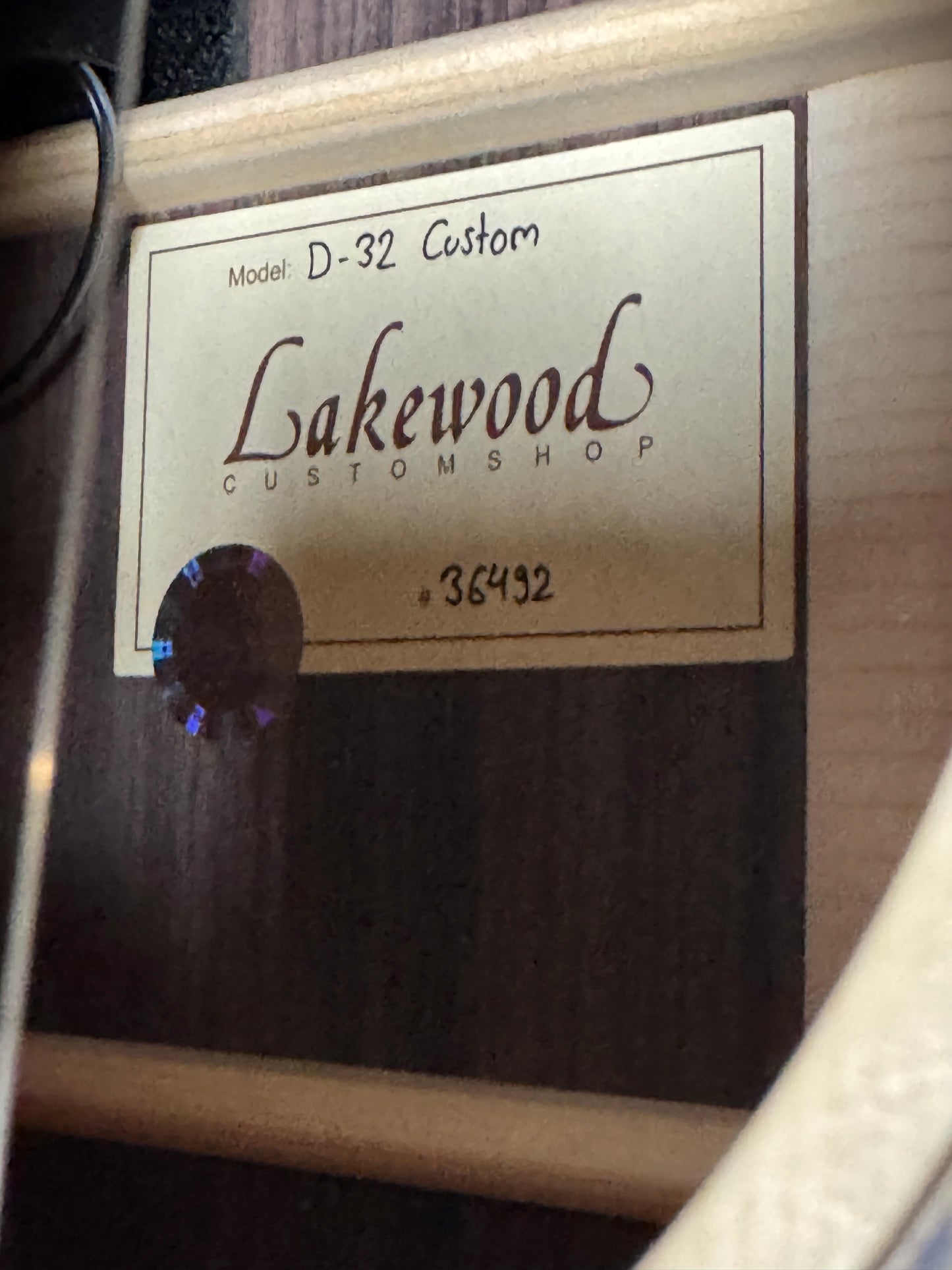 Lakewood D-32 Custom #36492