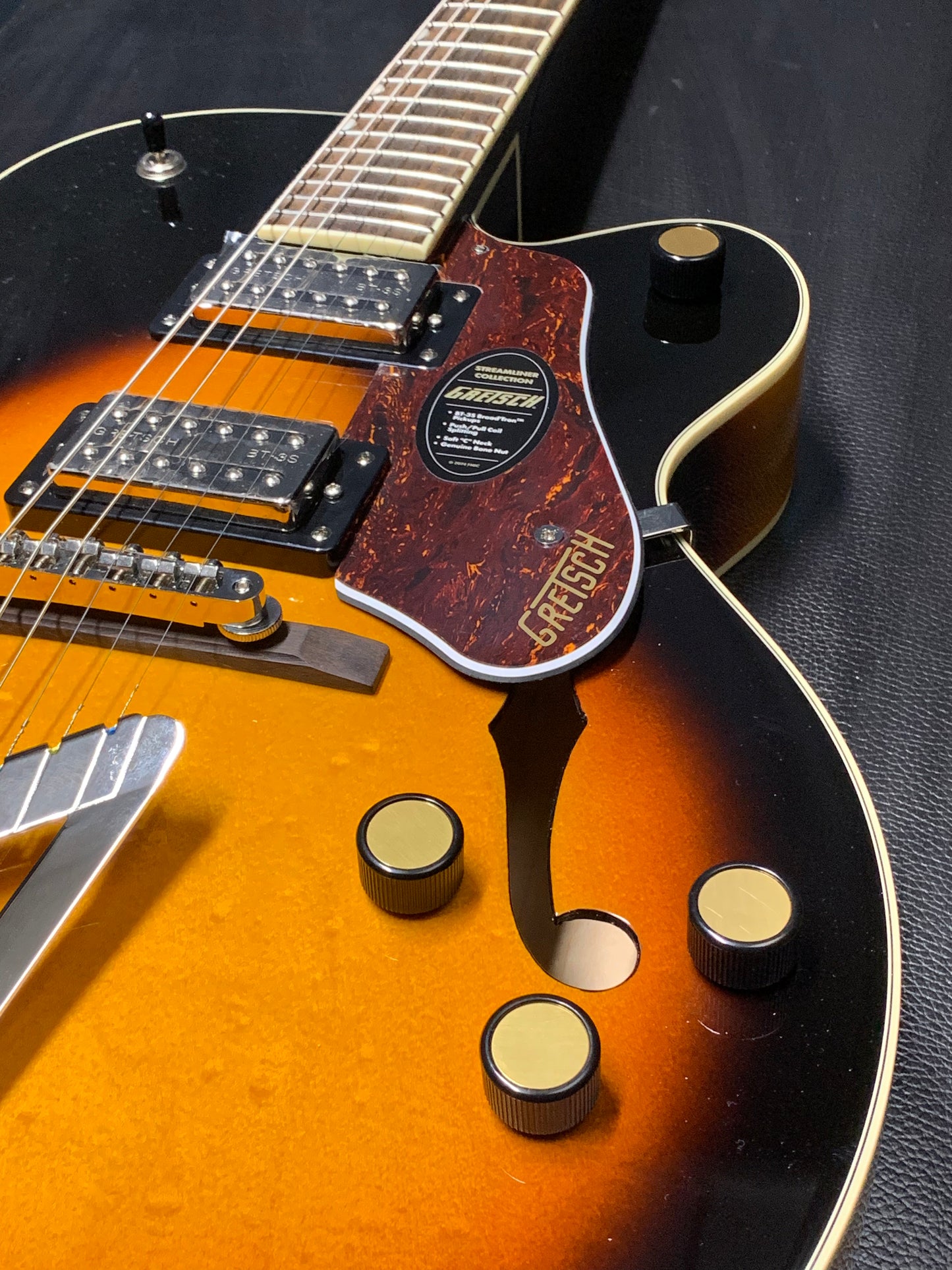 Gretsch G2420 Streamliner Hollow Body with Chromatic II, Broad'Tron BT-3S Pickups, Aged Brooklyn Burst