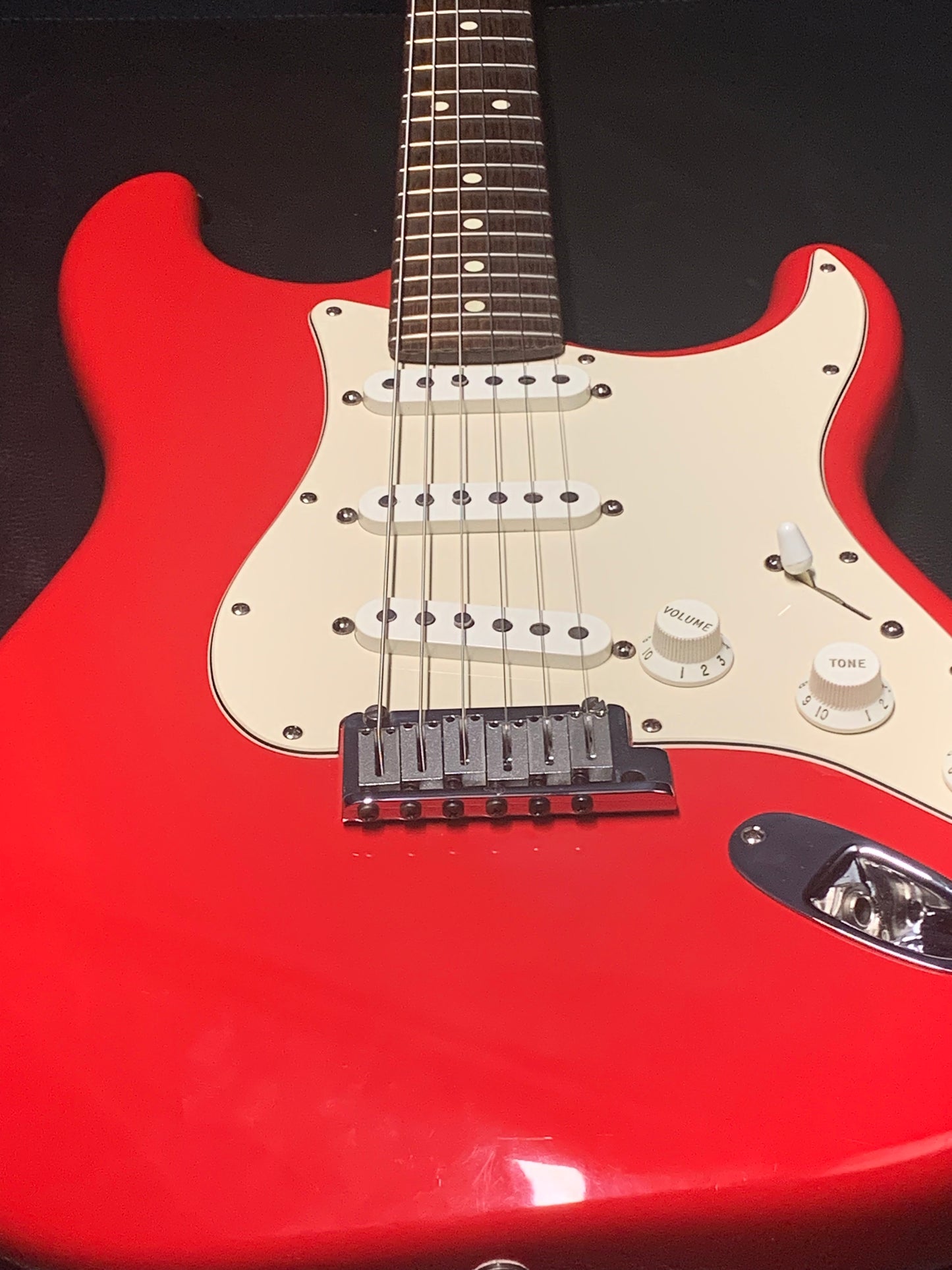 Fender American Standard Stratocaster Hot Rod Red