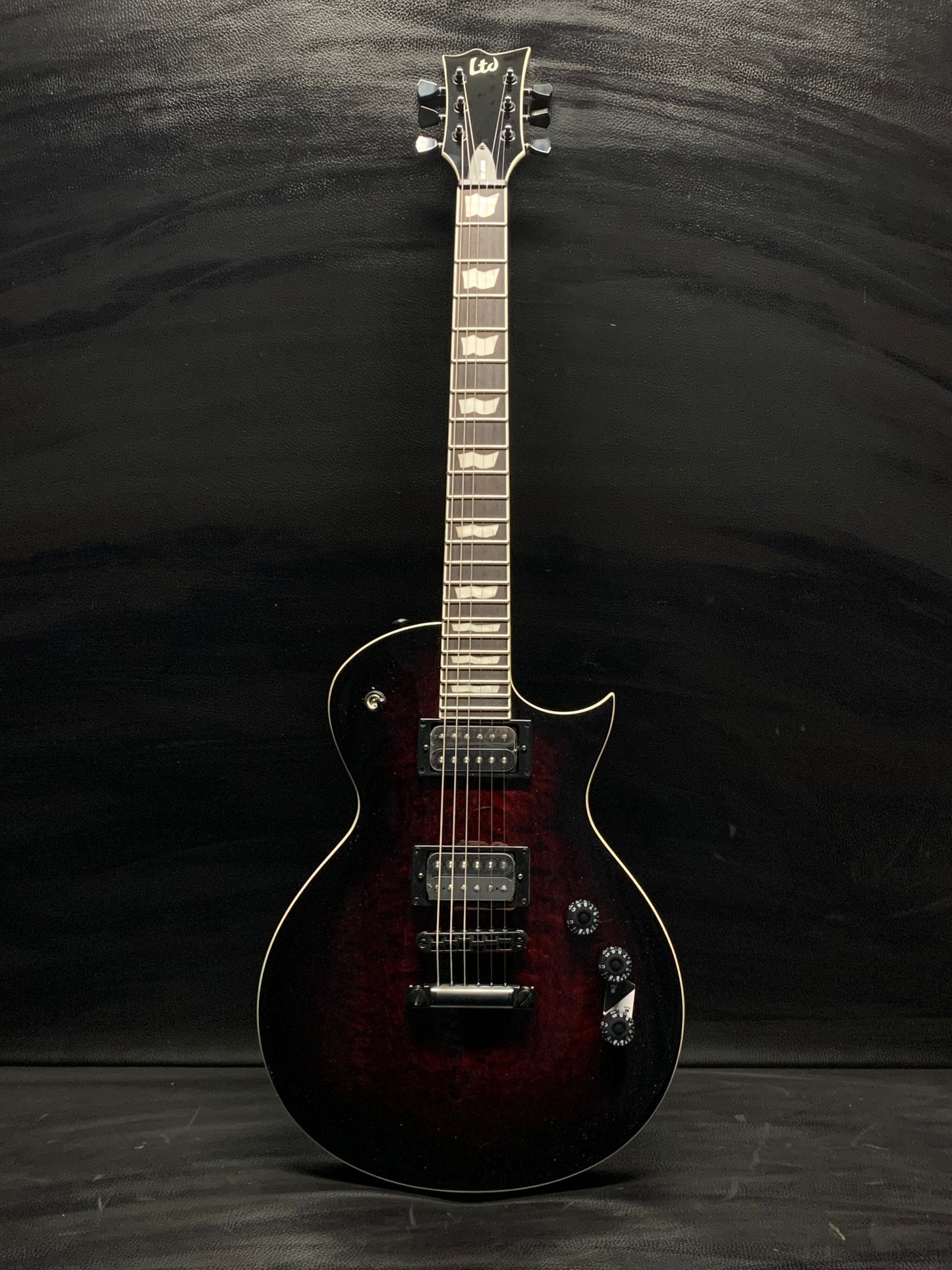 ESP LTD EC-256QM Quilted Maple Black Cherry Sunburst