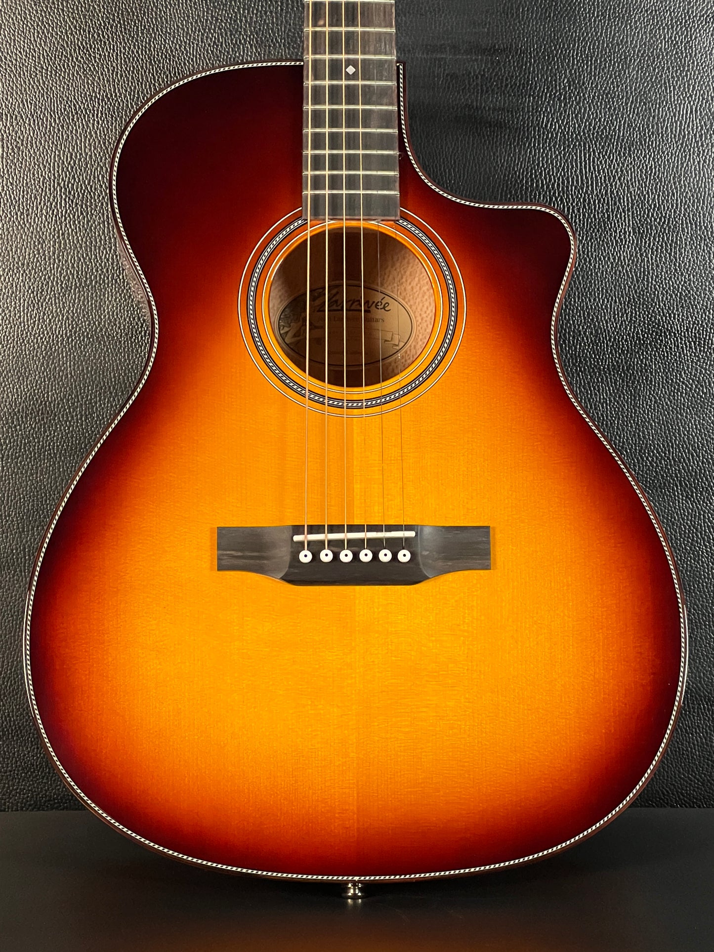 Larrivée OMV44 Silver Oak Custom Left-Handed #142844