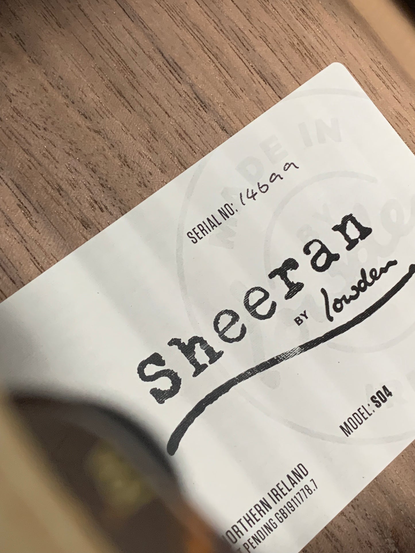 Sheeran S04 #14699