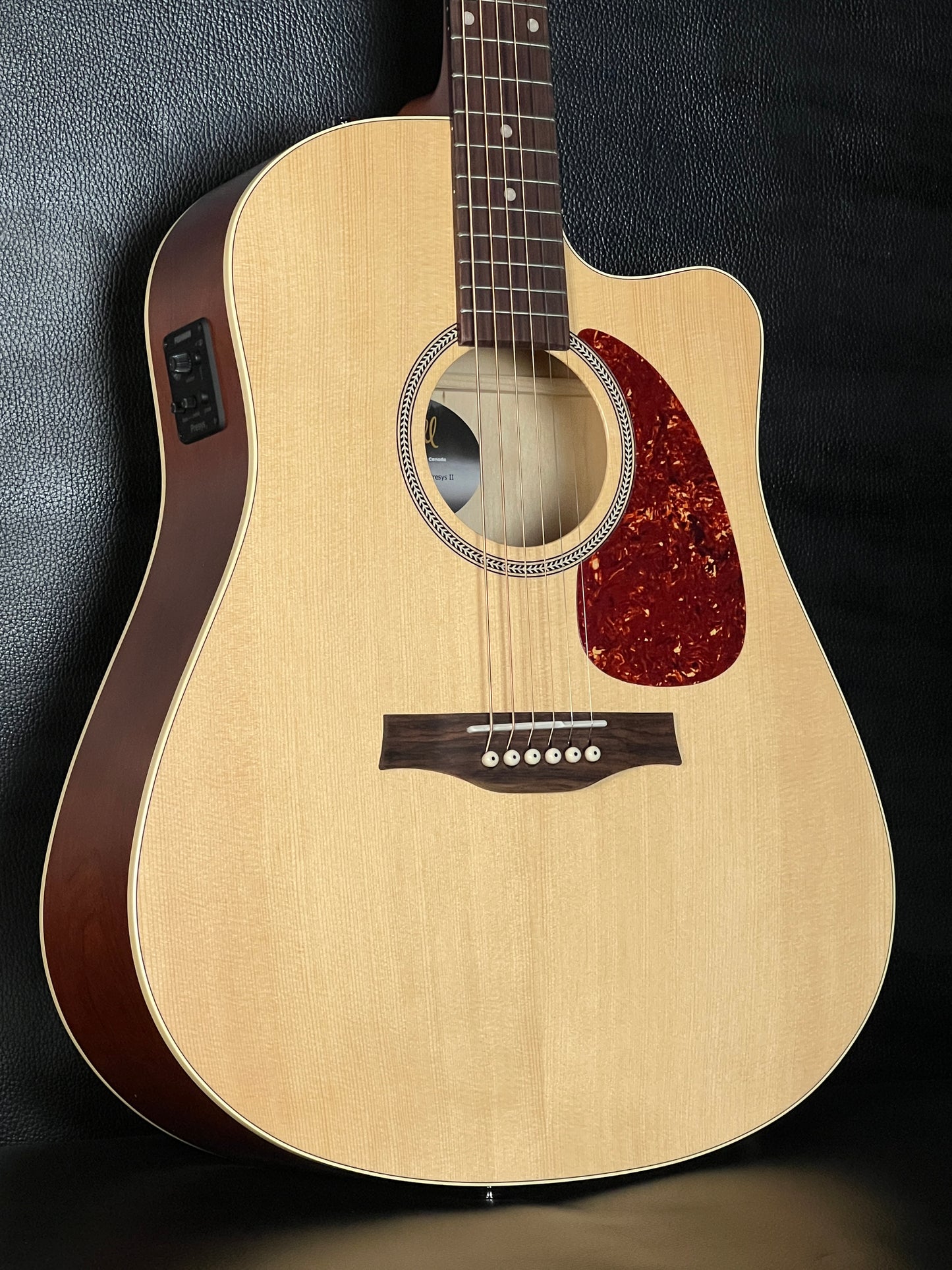 Seagull Coastline Slim CW EQ Spruce/Wild Cherry