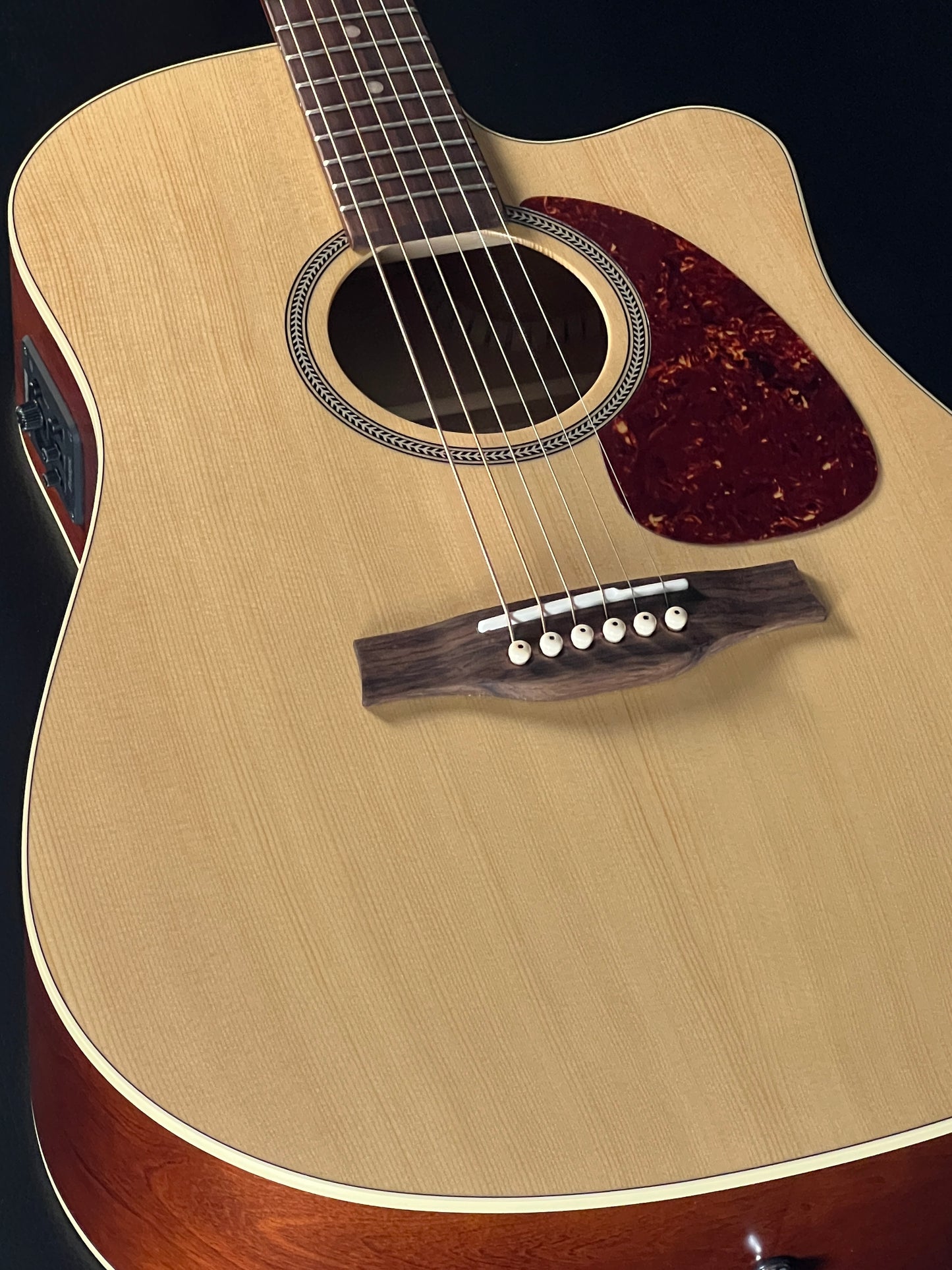 Seagull Coastline Slim CW EQ Spruce/Wild Cherry