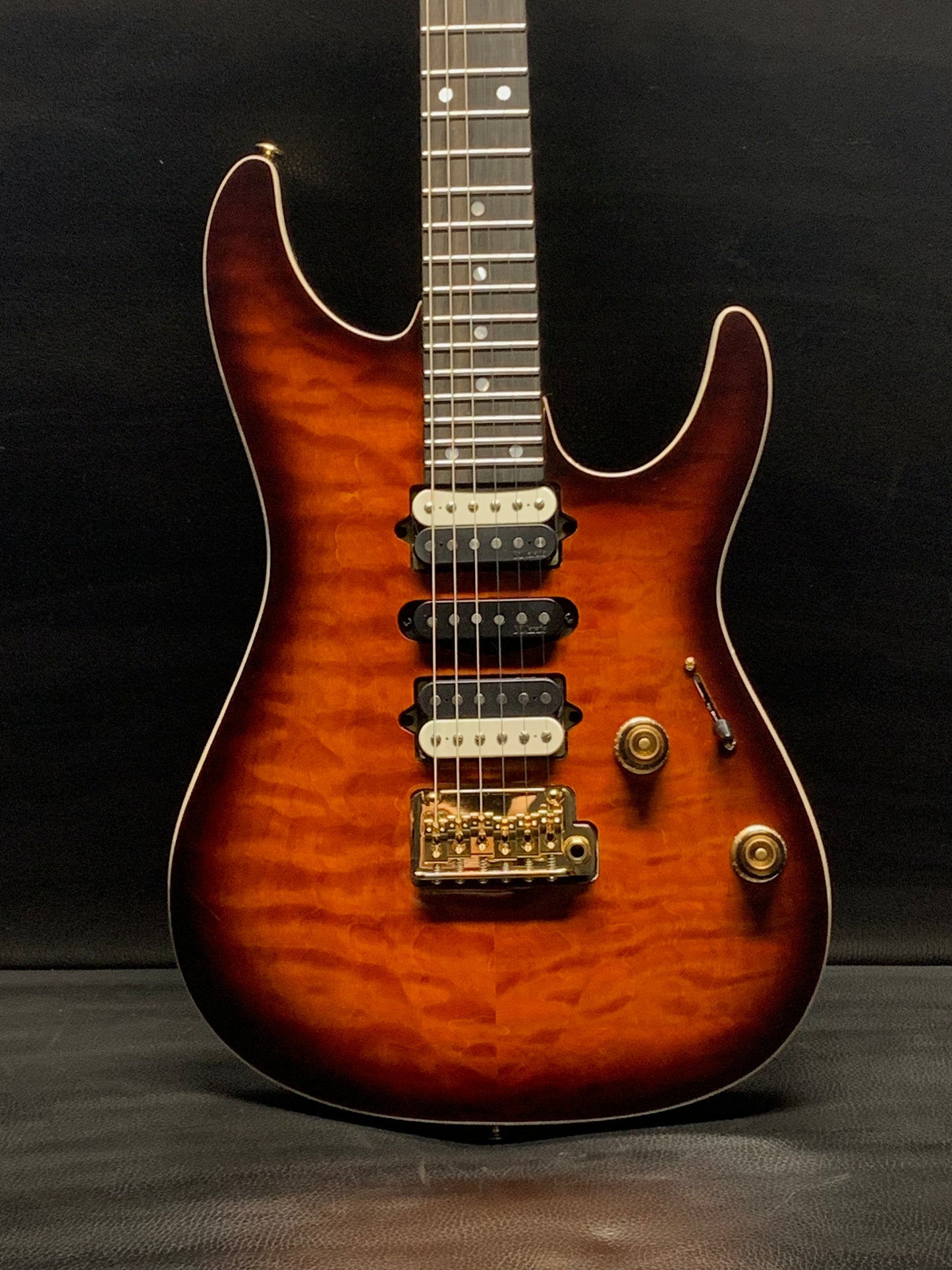 Ibanez AZ47P1QM Premium Dragon Eye Burst