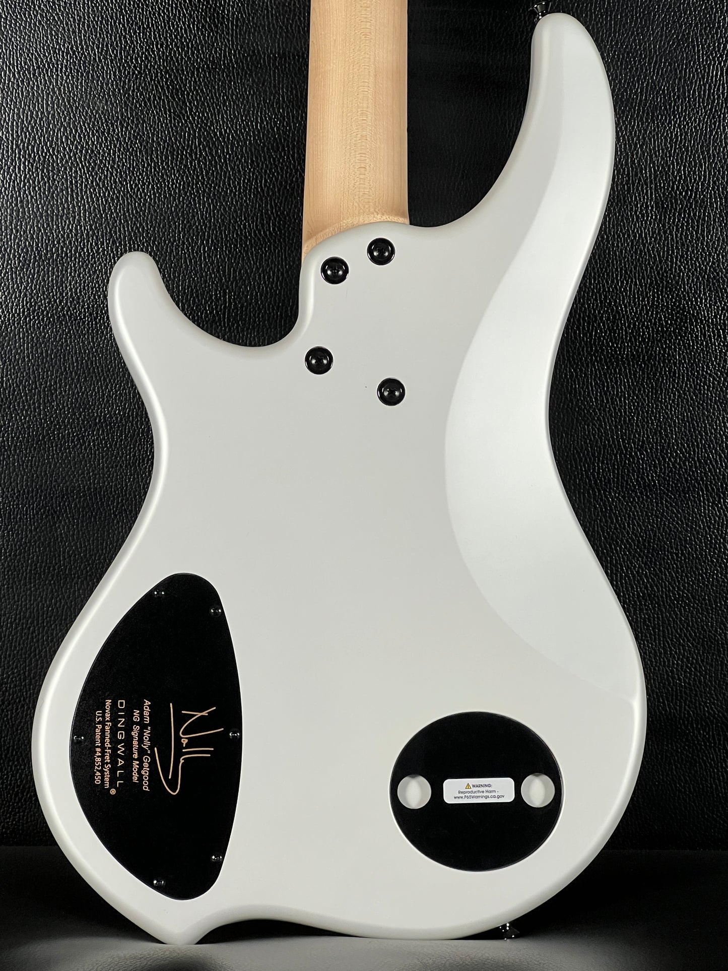 Dingwall NG3 Nolly Signature 4-String Ducati Pearl White #14499
