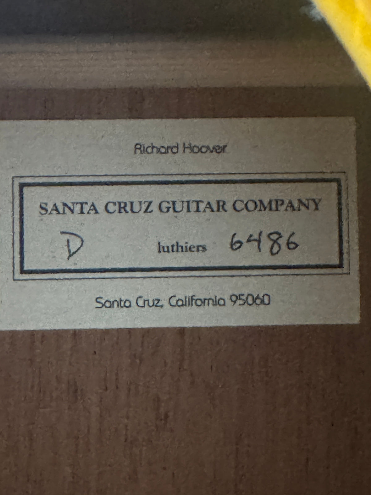 Santa Cruz D Custom (PRE-OWNED) CONSIGNMENT