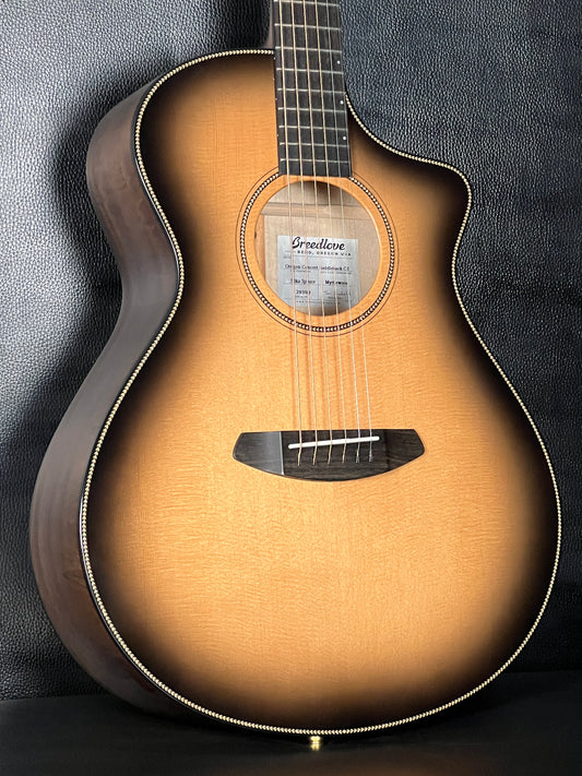 Breedlove Oregon Concert Saddleback CE (PRE-OWNED) ON HOLD JASON
