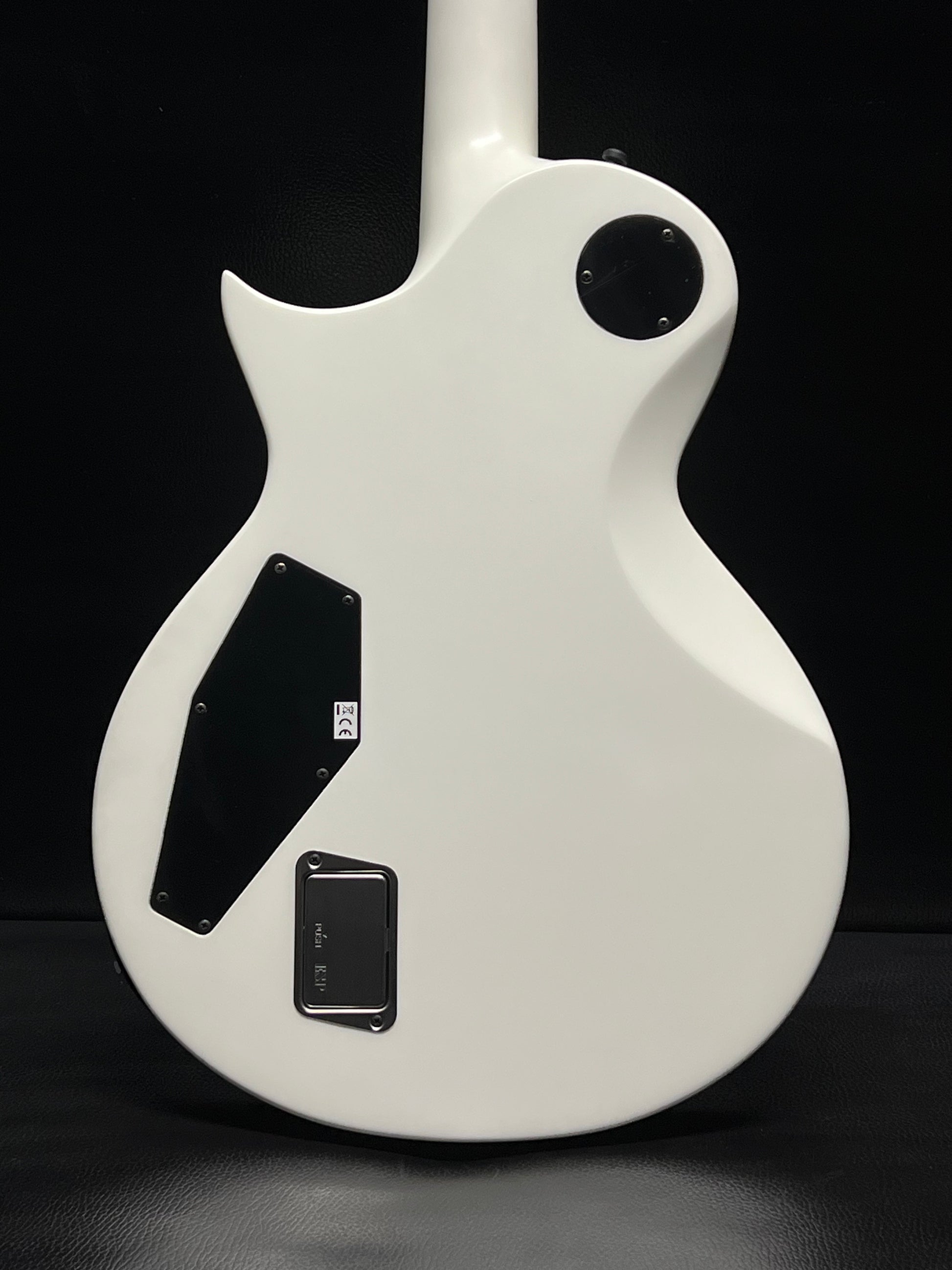 esp eclipse original white 2019 – chicago music... ESP Guitars E-II Eclipse - Snow White Satin – Guitar HAUS