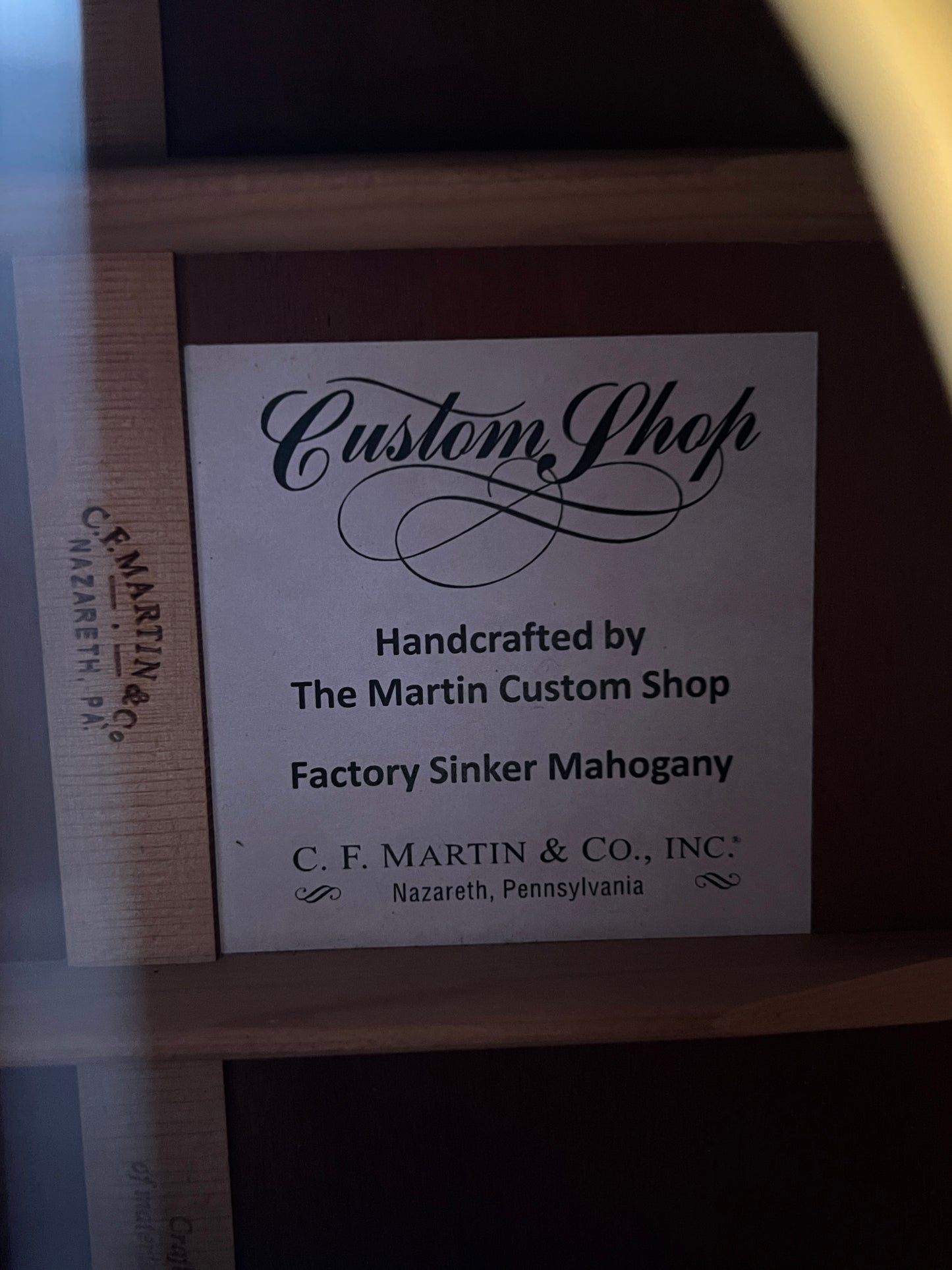Martin Custom Shop D-14F Sinker Mahogany 2018 (PRE-OWNED)