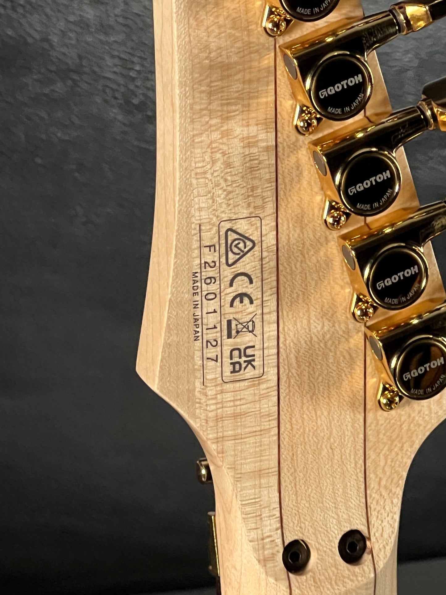 Ibanez PIA Steve Vai Signature PIA3761 Onyx Black