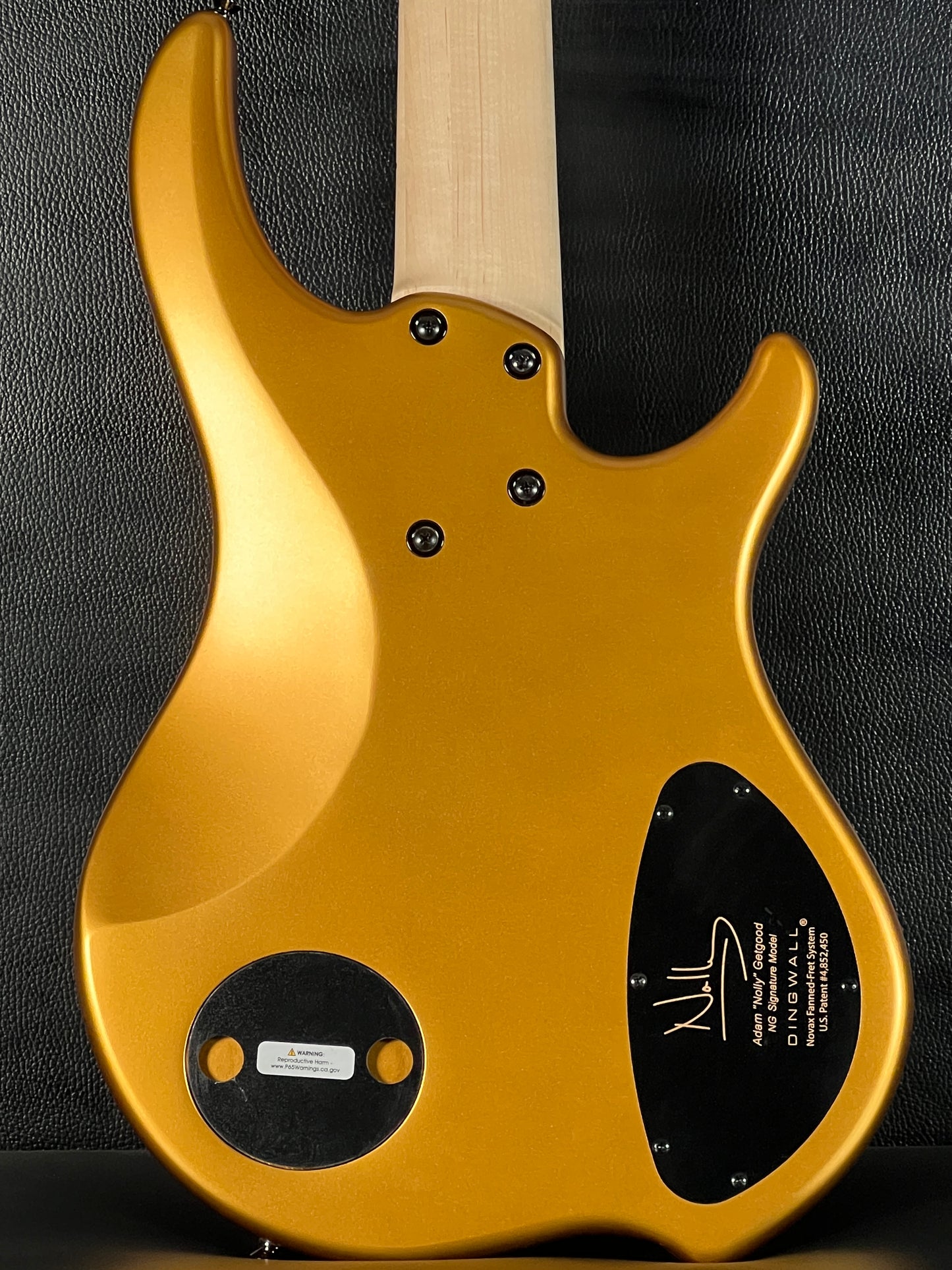 Dingwall NG3 Nolly Signature 5-String Bass Matte Gold Metallic
