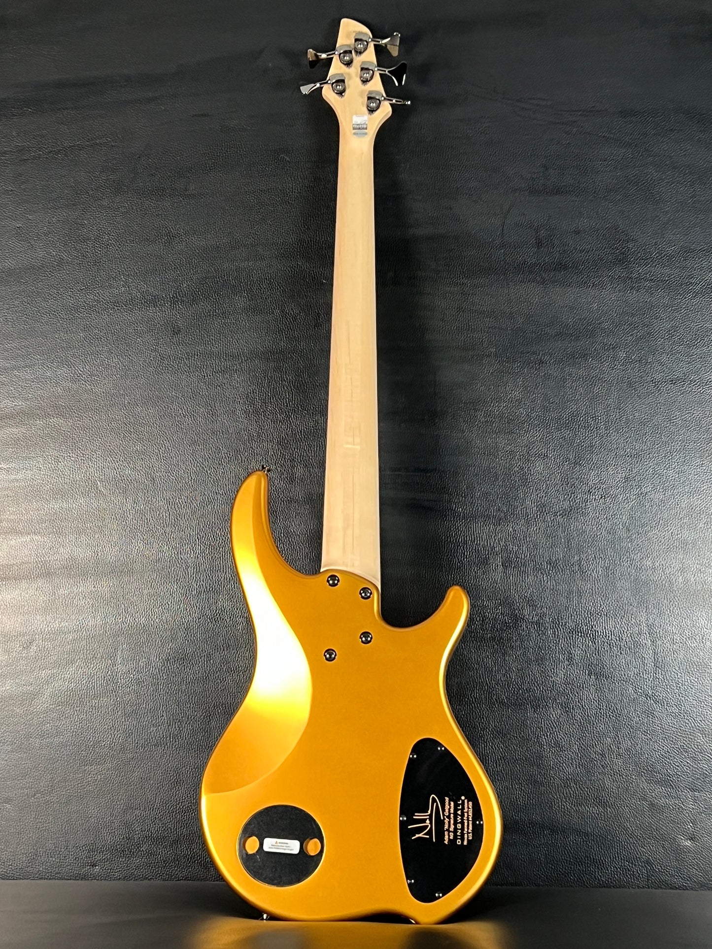 Dingwall NG3 Nolly Signature 5-String Bass Matte Gold Metallic