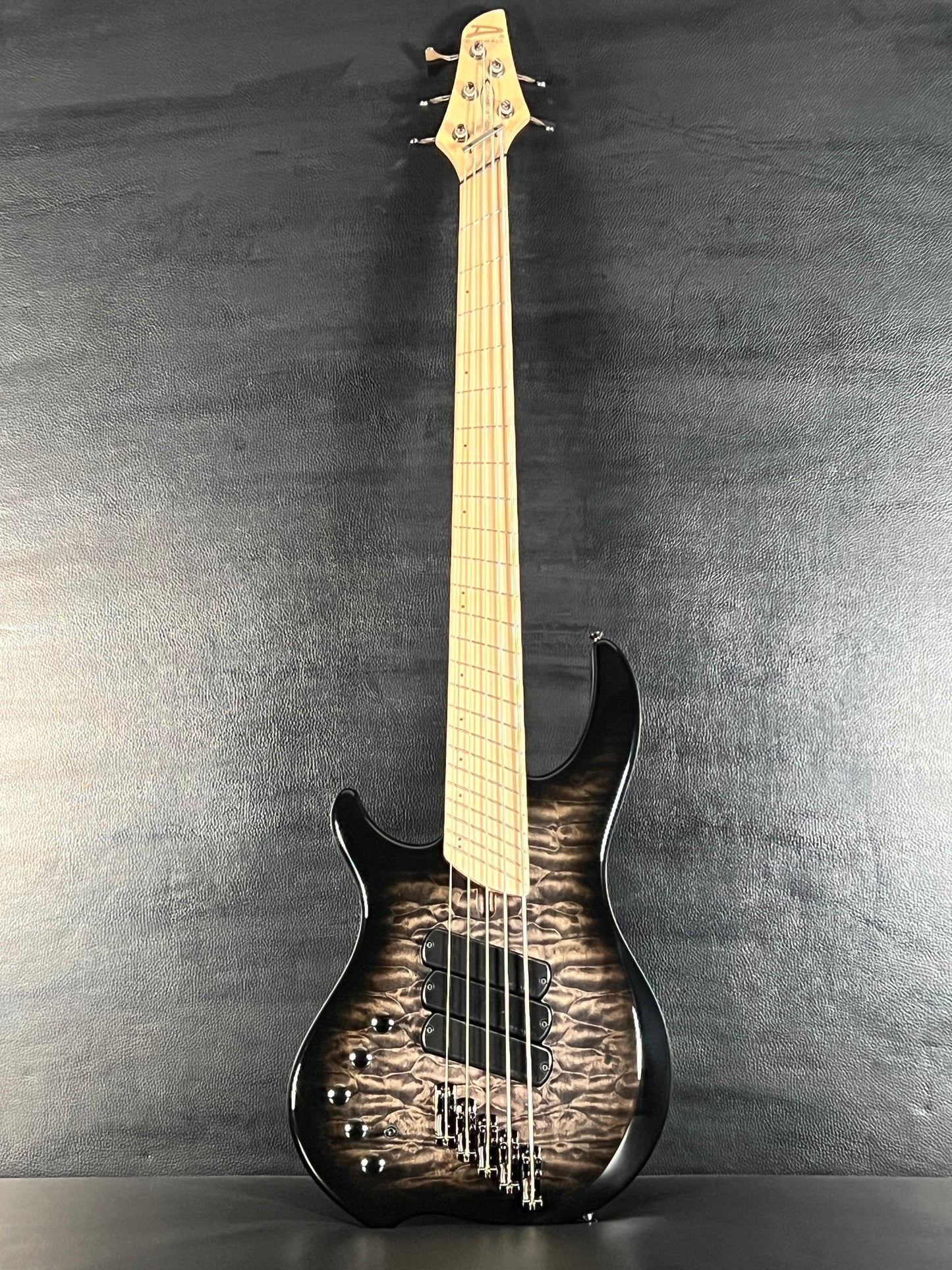 Dingwall Combustion C3 Left-Handed 5-String Bass 2-Tone Blackburst Quilt Maple