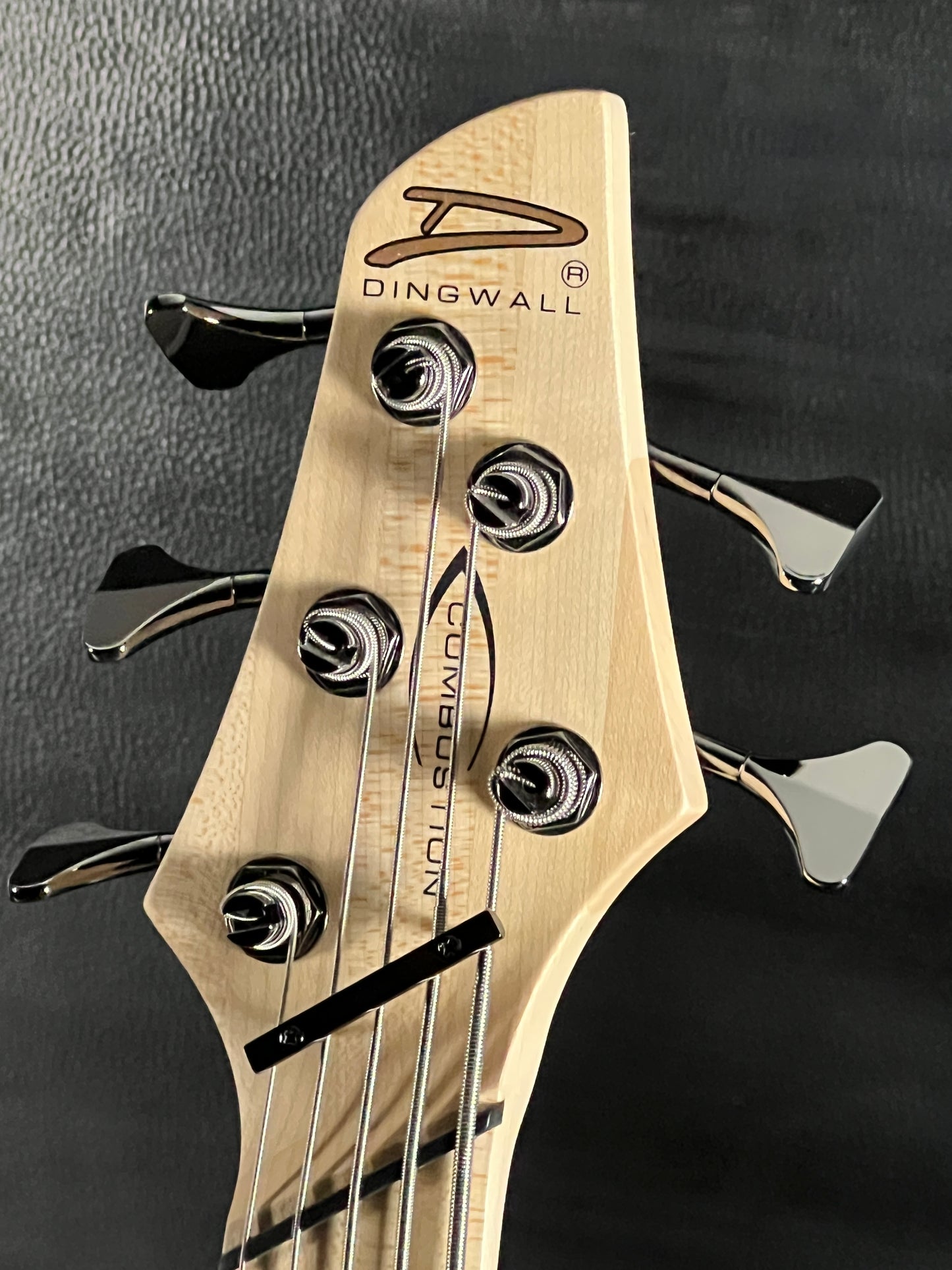 Dingwall Combustion C3 Left-Handed 5-String Bass 2-Tone Blackburst Quilt Maple