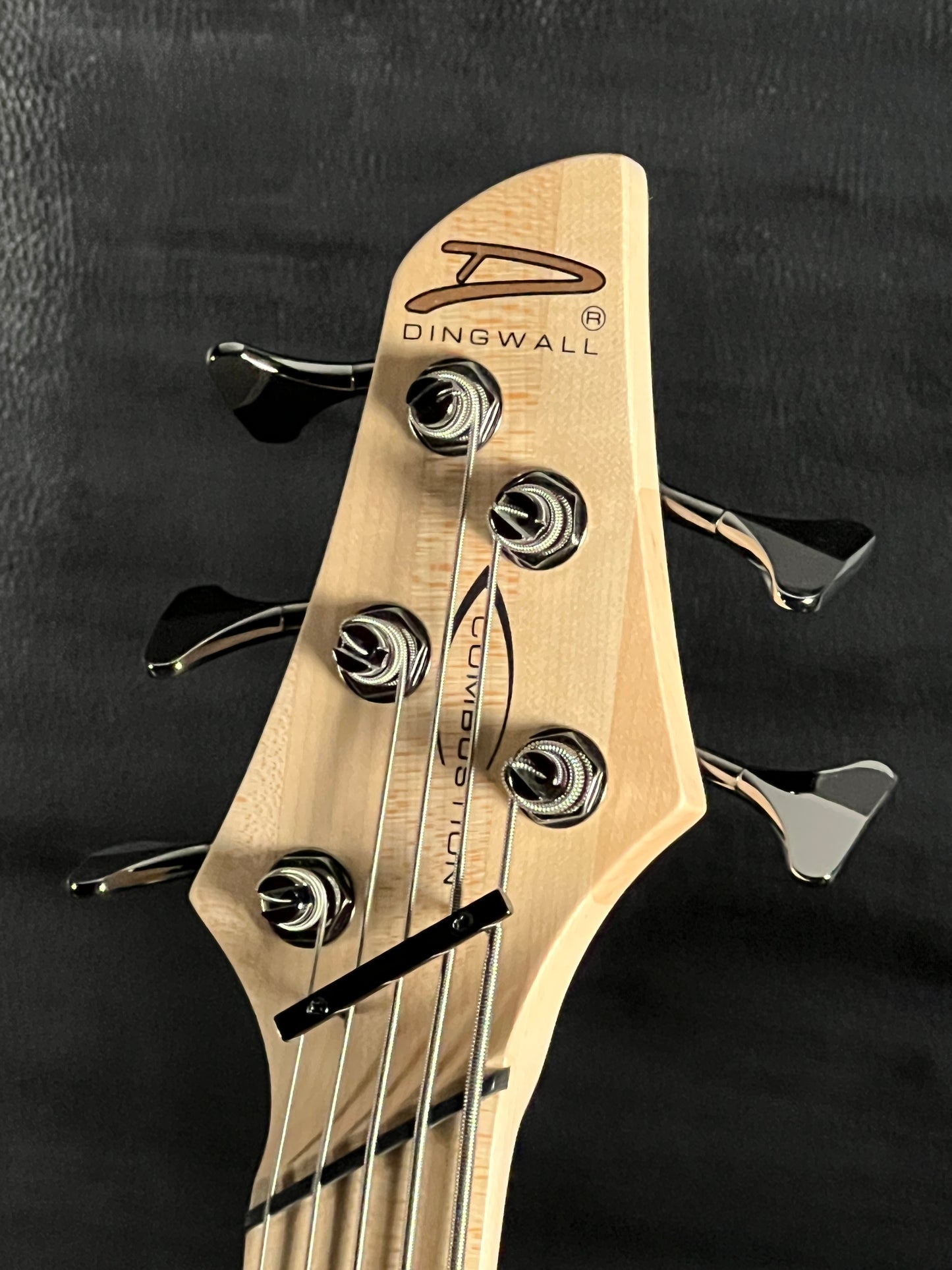 Dingwall Combustion C3 Left-Handed 5-String Bass 2-Tone Blackburst Quilt Maple