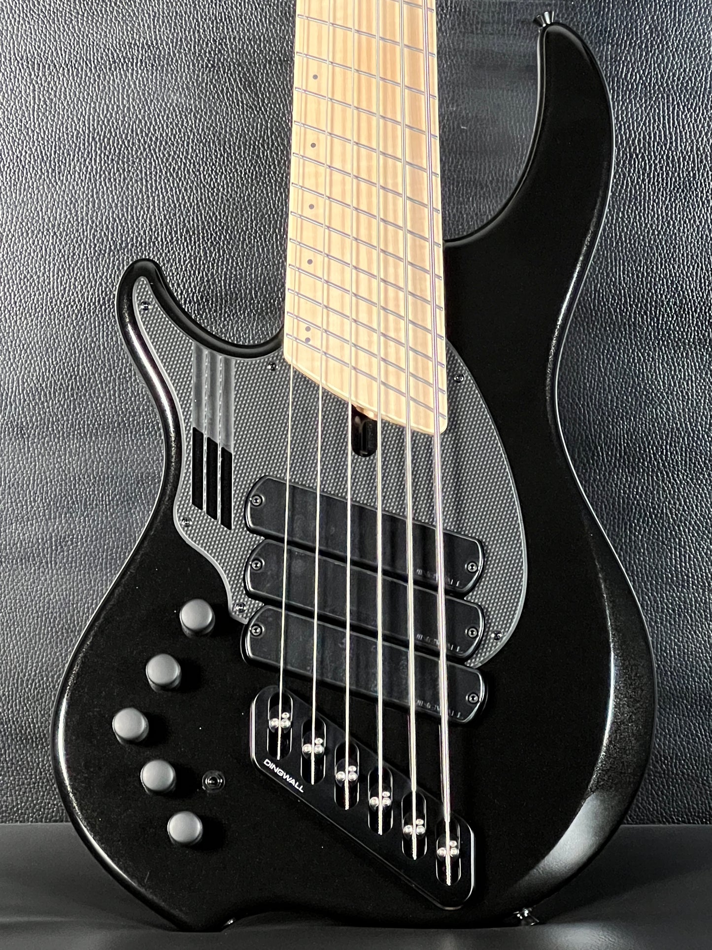 Dingwall NG3 Nolly Left-Handed 6-String Bass Gloss Metallic Black