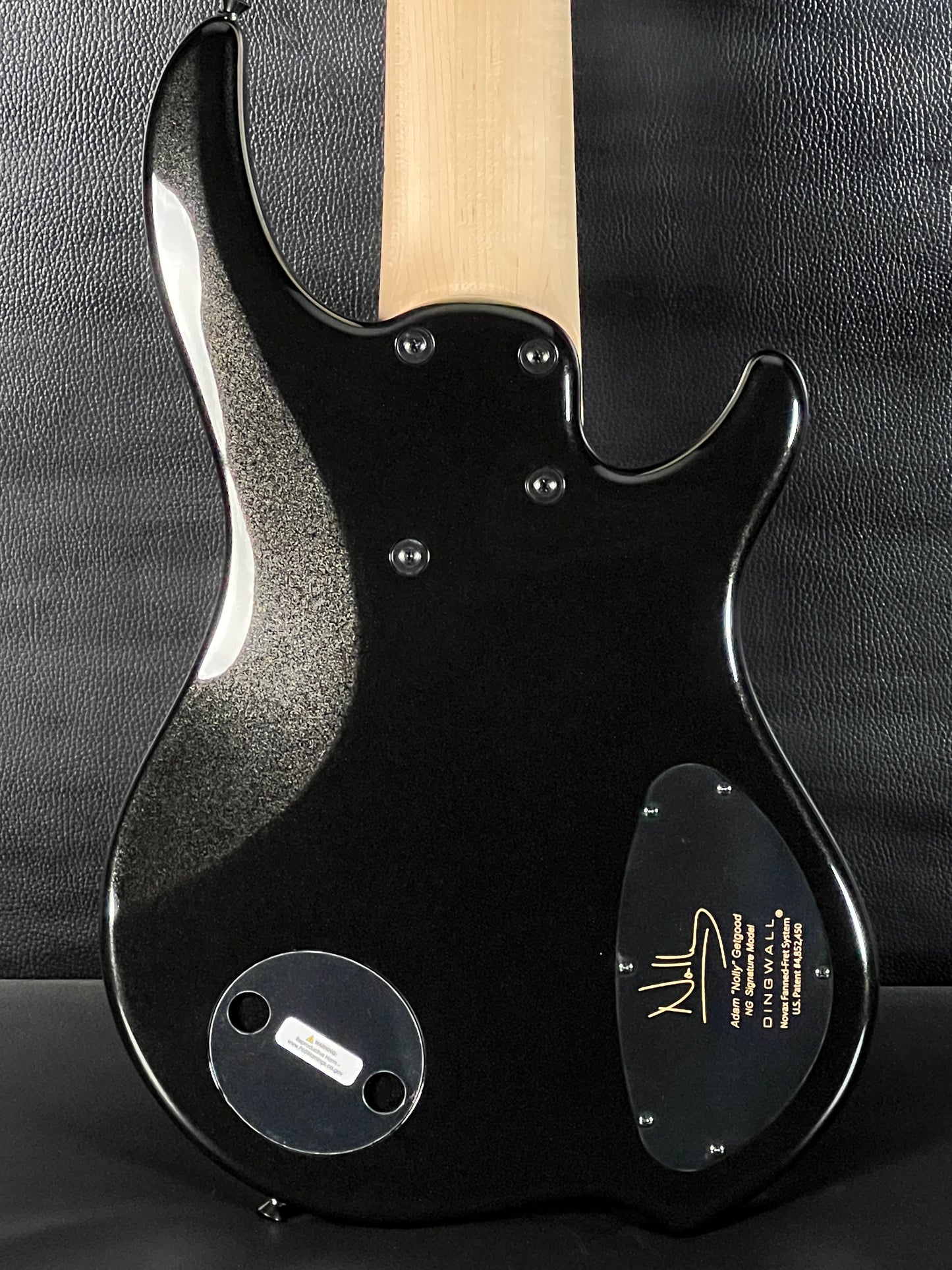 Dingwall NG3 Nolly Left-Handed 6-String Bass Gloss Metallic Black
