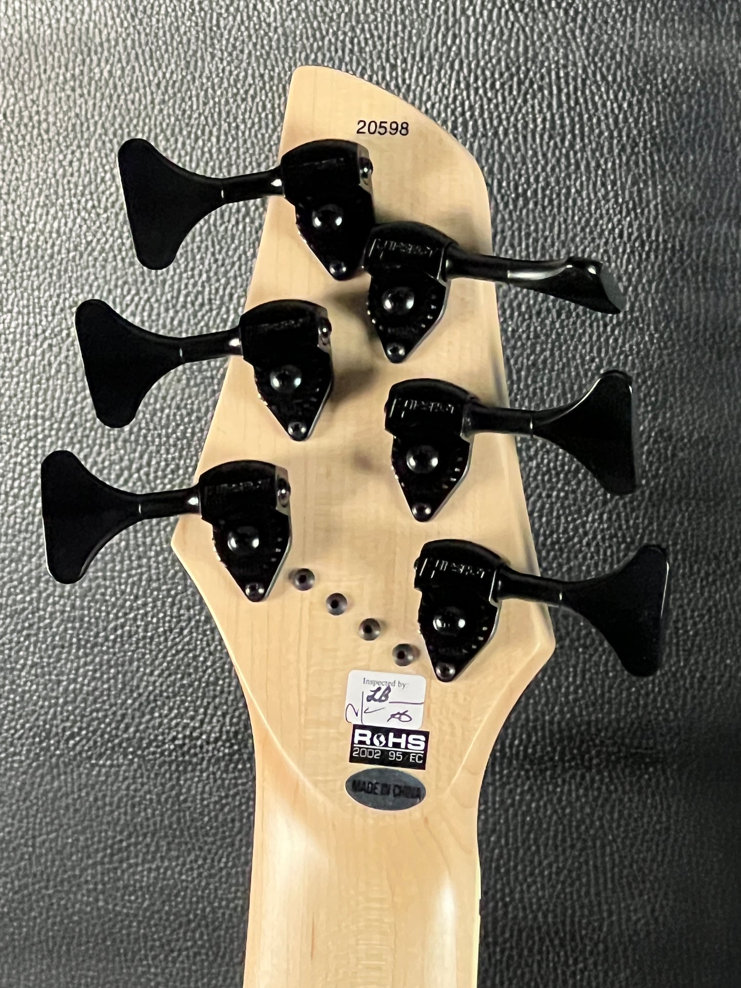 Dingwall NG3 Nolly Left-Handed 6-String Bass Gloss Metallic Black