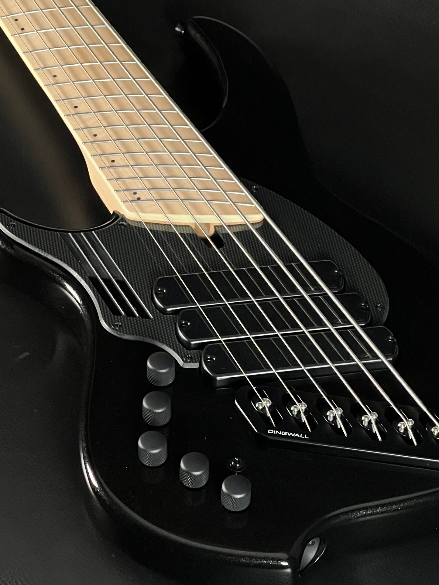 Dingwall NG3 Nolly Left-Handed 6-String Bass Gloss Metallic Black