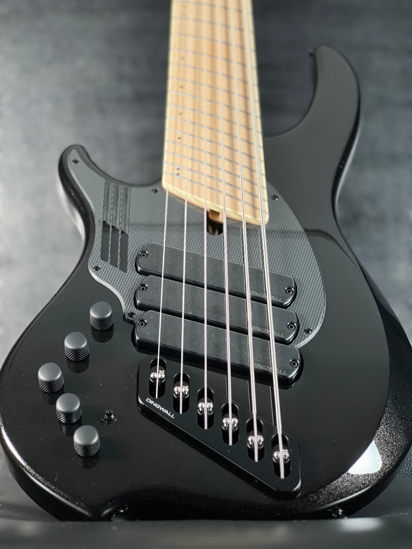 Dingwall NG3 Nolly Left-Handed 6-String Bass Gloss Metallic Black