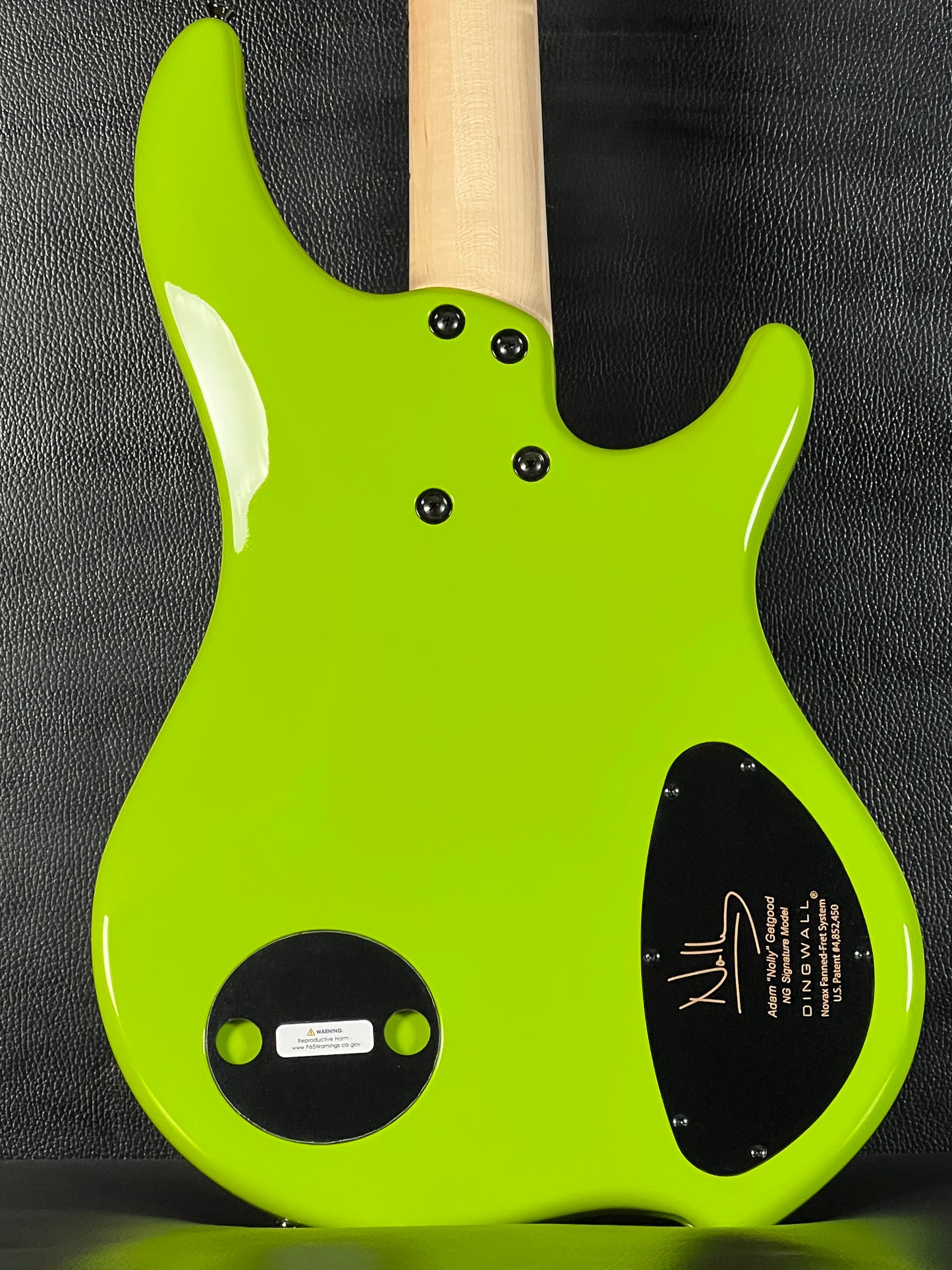 Dingwall NG3 Nolly Left-Handed 4-String Bass Gloss Ferrari Green